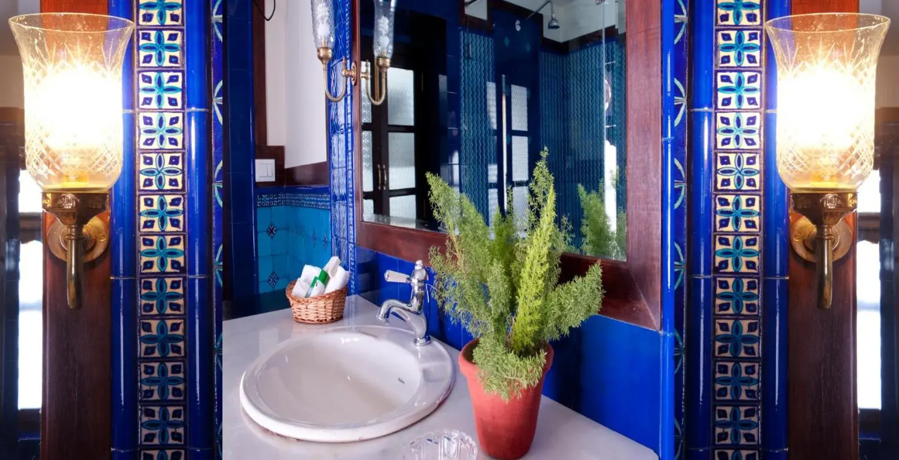 Bathroom in Royal Heritage Haveli