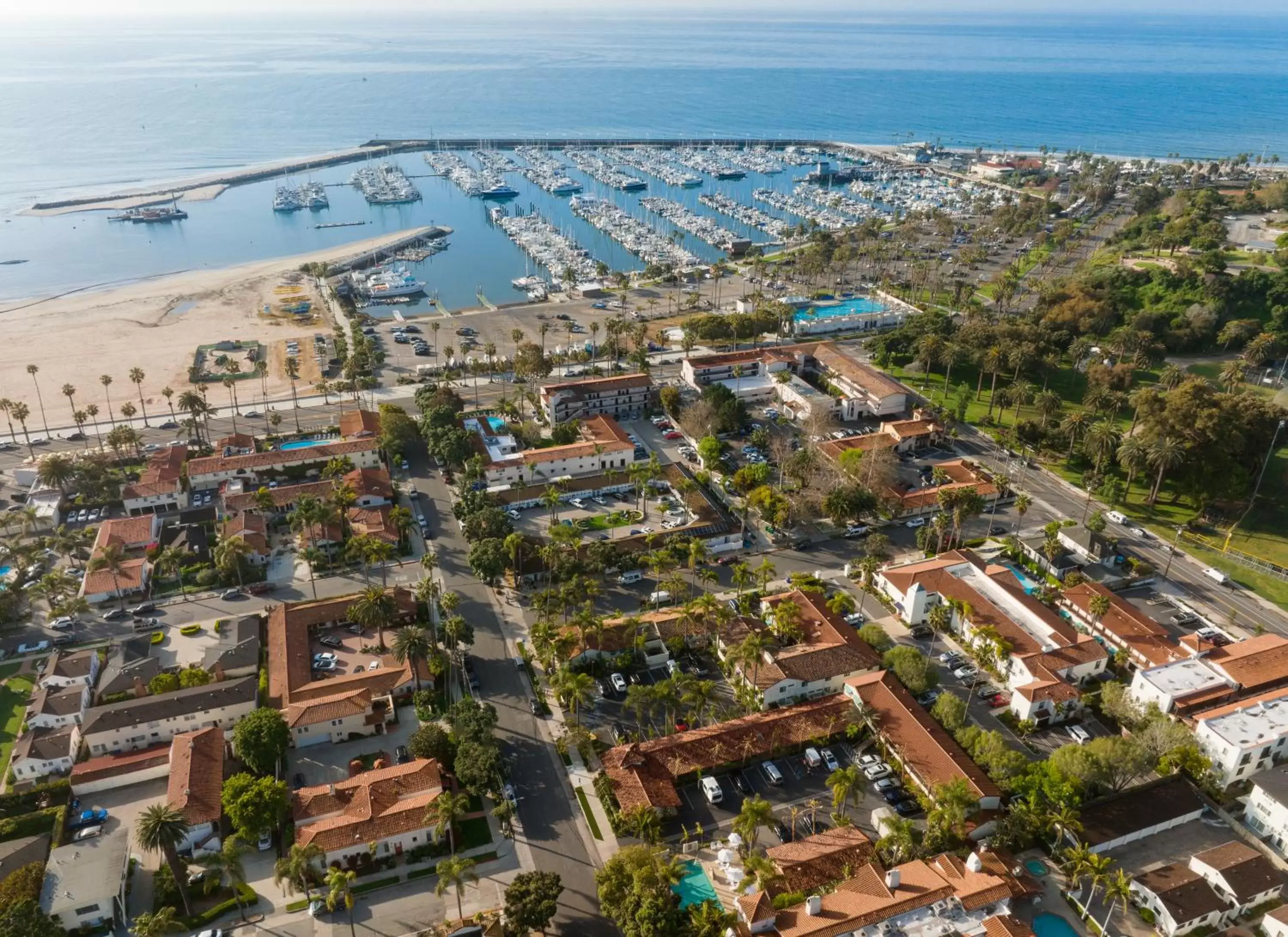 Sea view, Bird's-eye View in The Franciscan Hotel