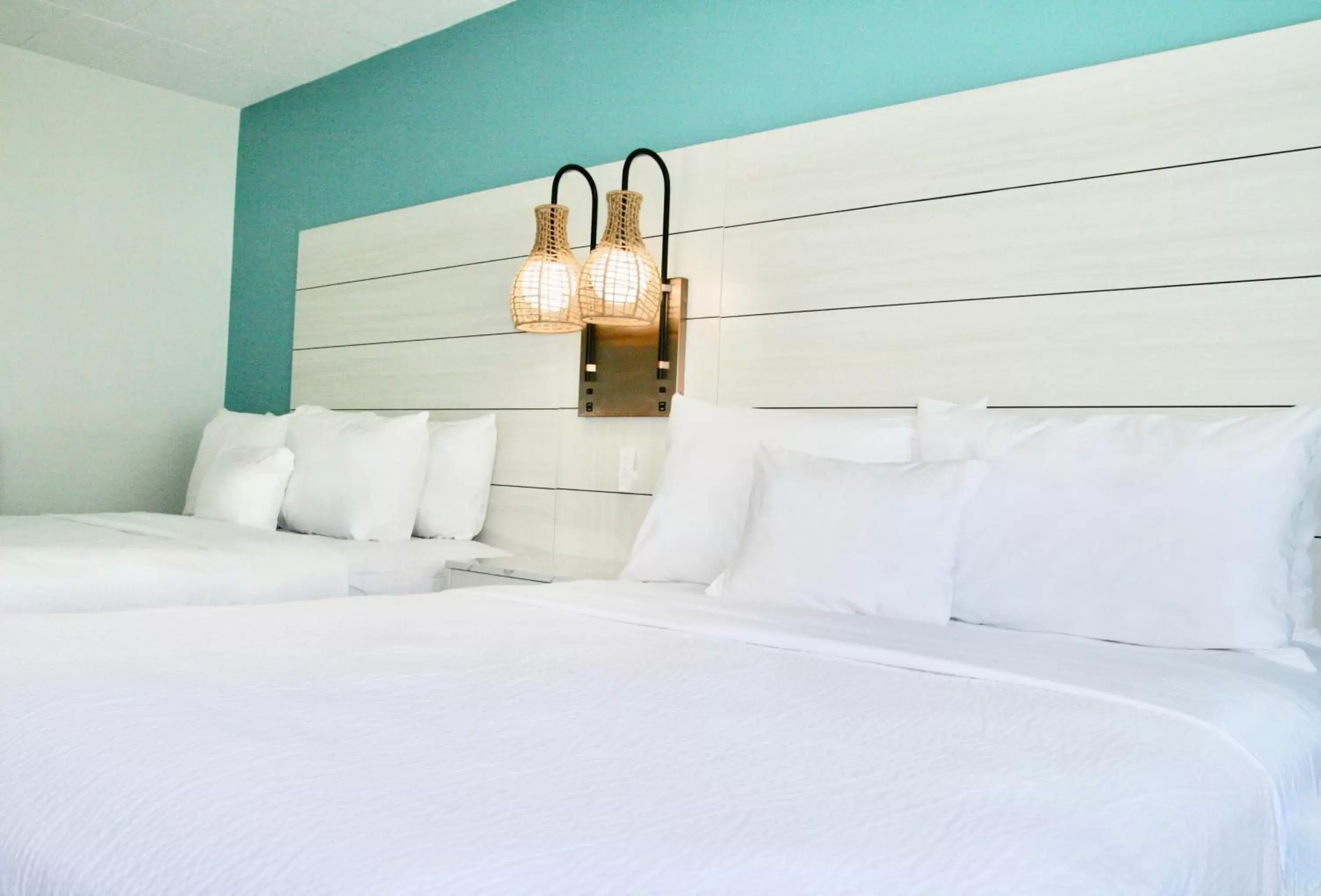 Bed in Hotel Cabana Oceanfront/Boardwalk