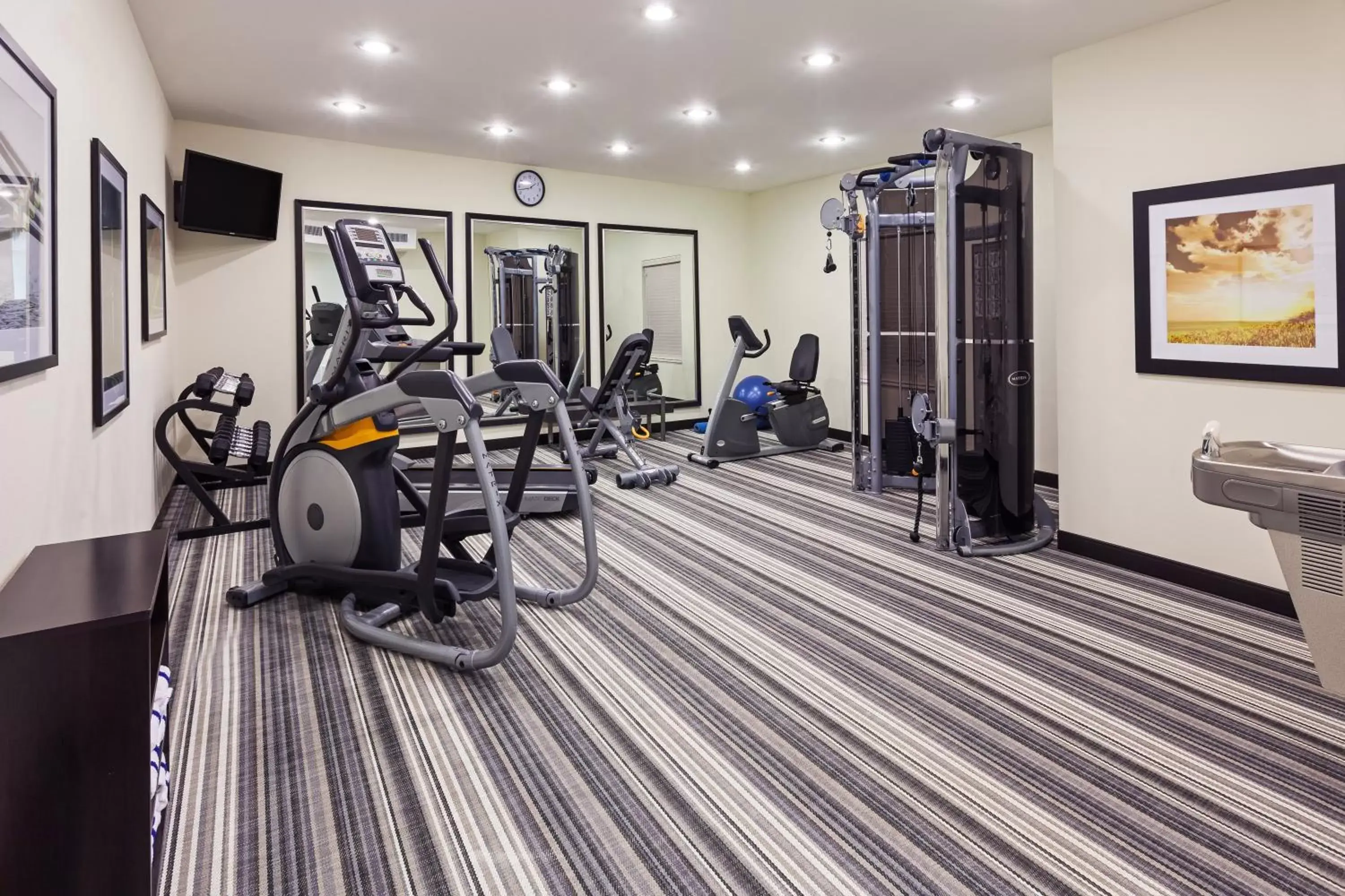 Spa and wellness centre/facilities, Fitness Center/Facilities in Candlewood Suites San Angelo, an IHG Hotel