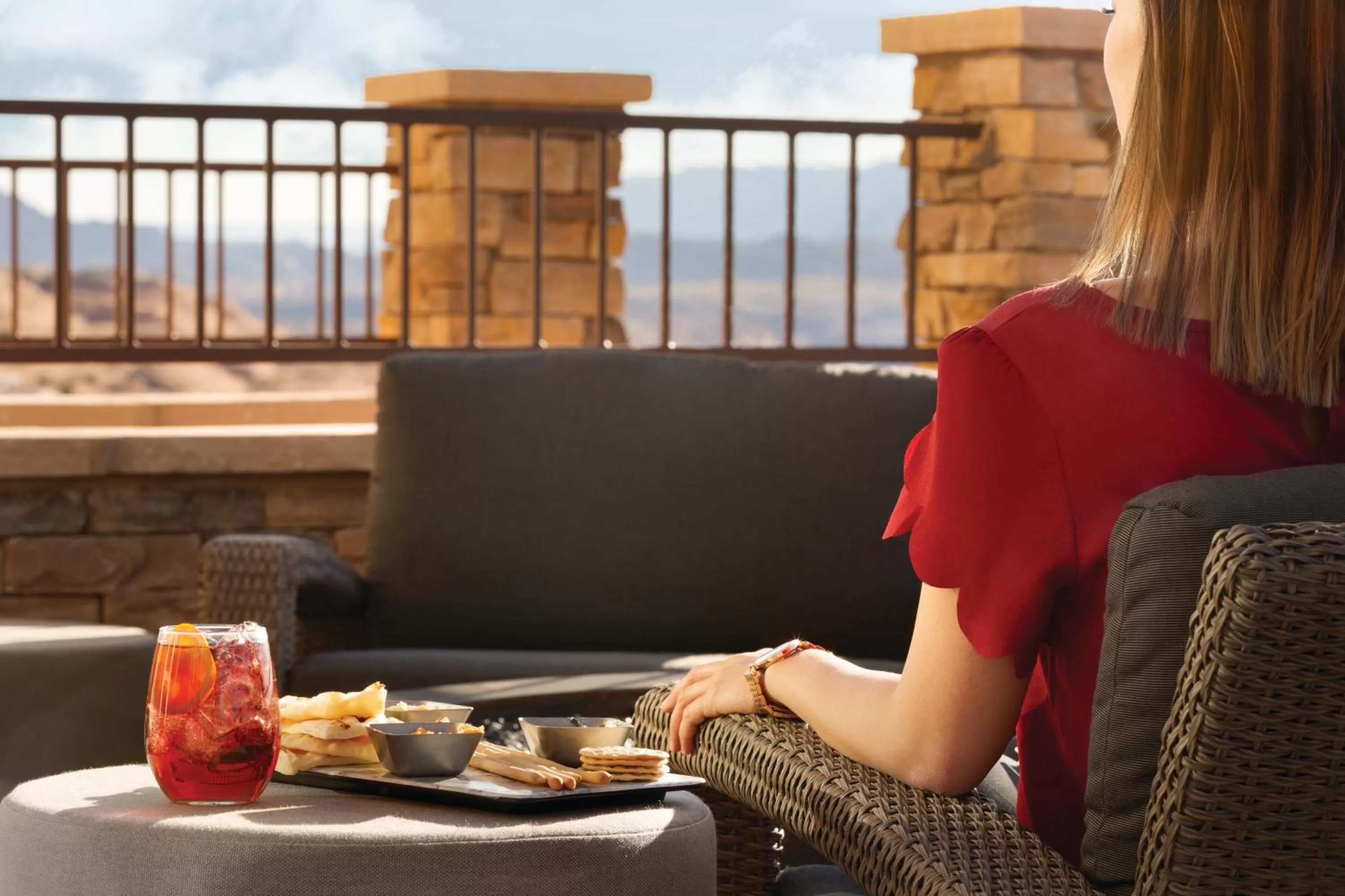 Patio in Hyatt Place Page Lake Powell