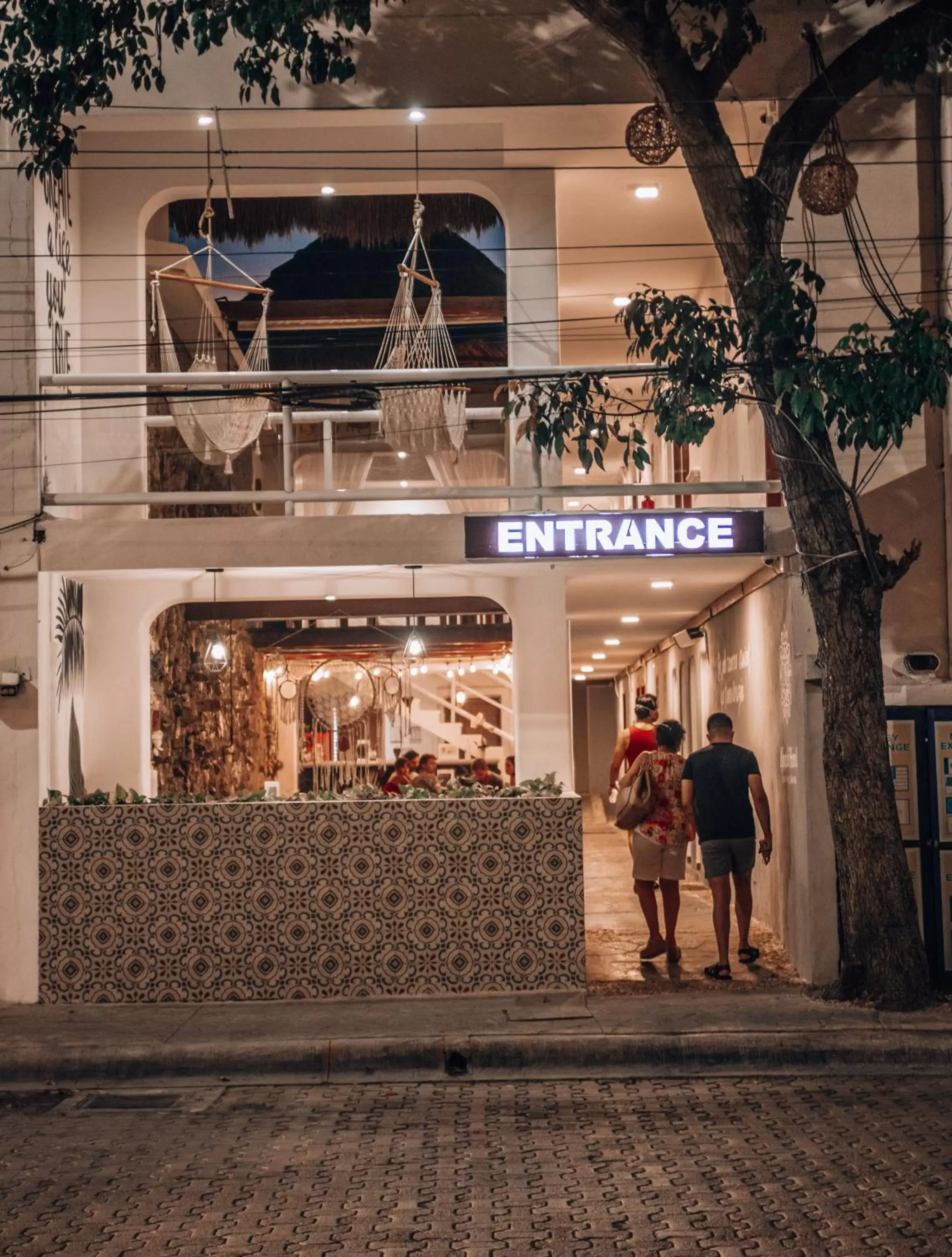 Facade/entrance in Ahava Hotel