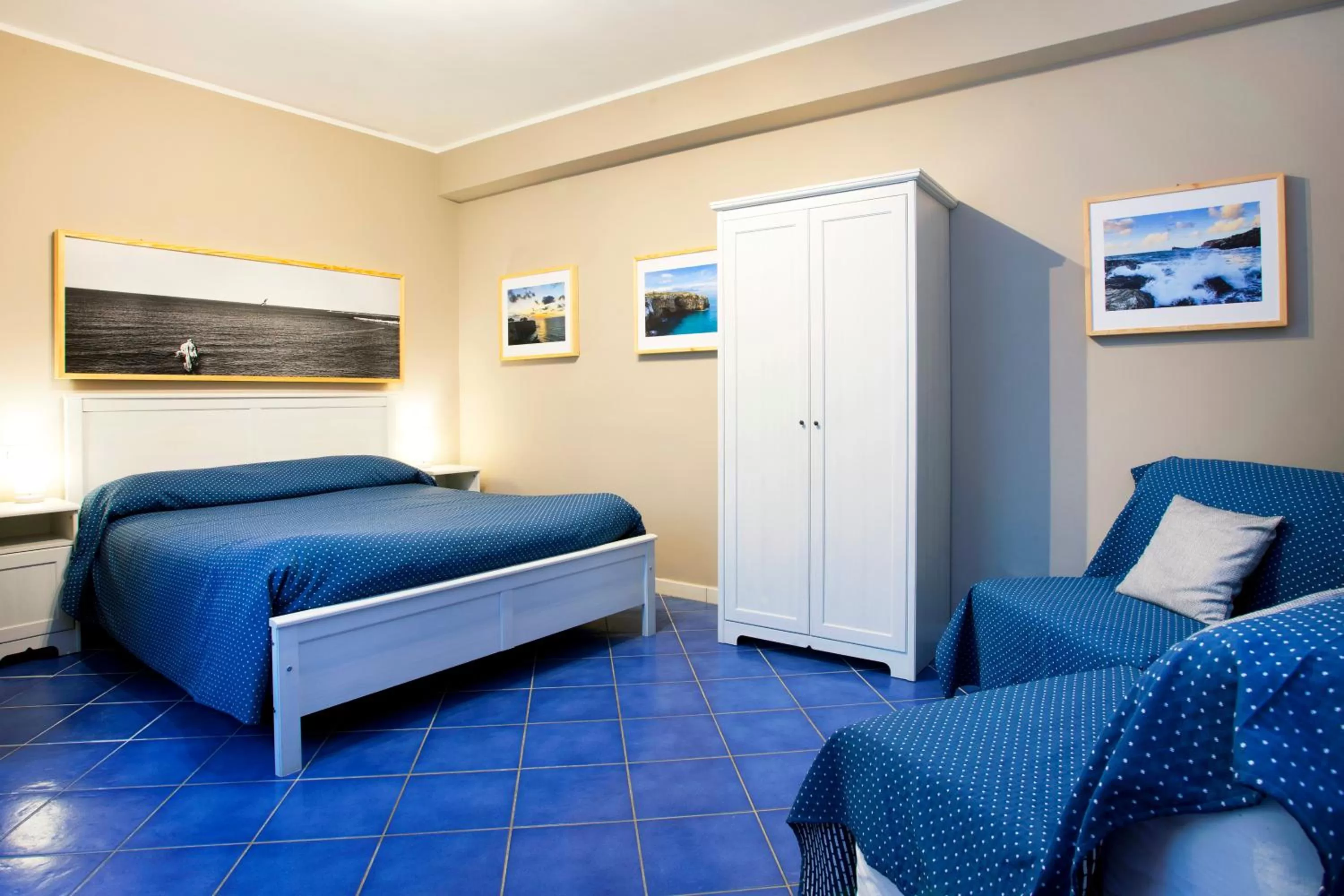 Bed in TerraSole Bakery B&B