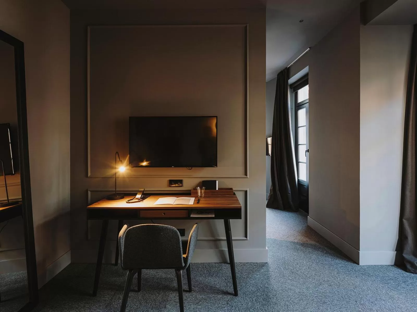 Decorative detail in El Môderne Hotel