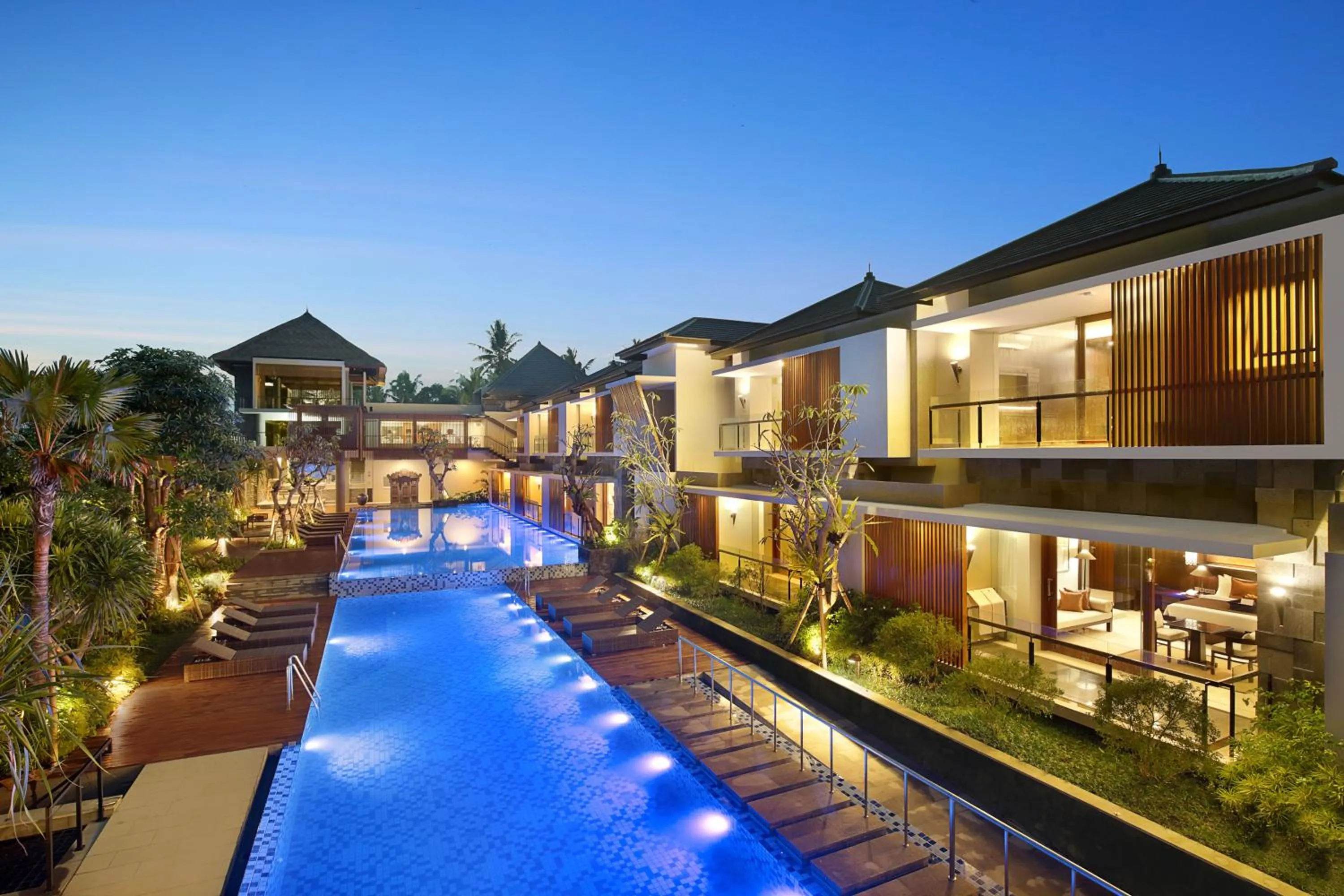 Swimming pool in Royal Kamuela Villas & Suites at Monkey Forest Ubud - Adult Only