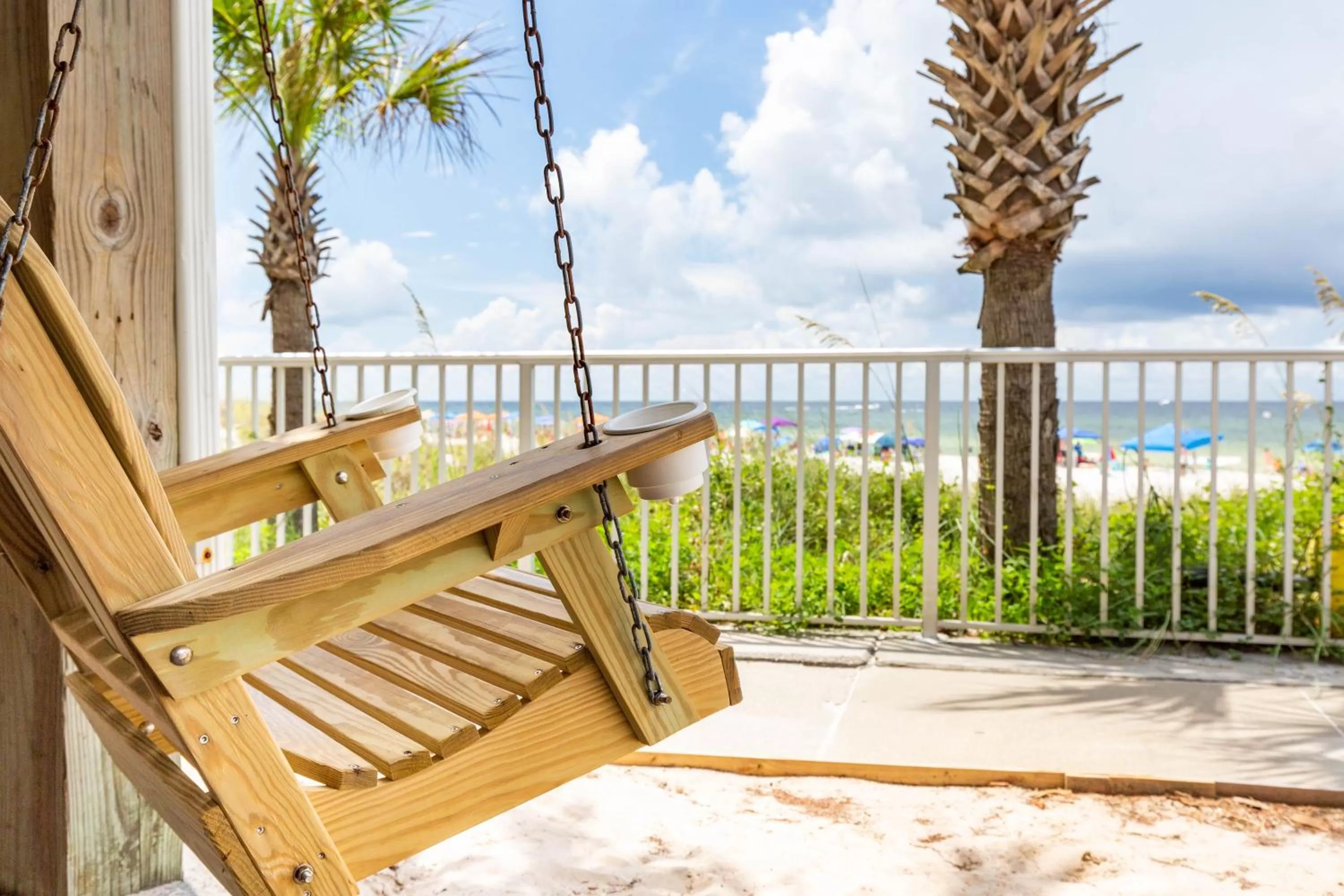 Patio in Bikini Beach Resort