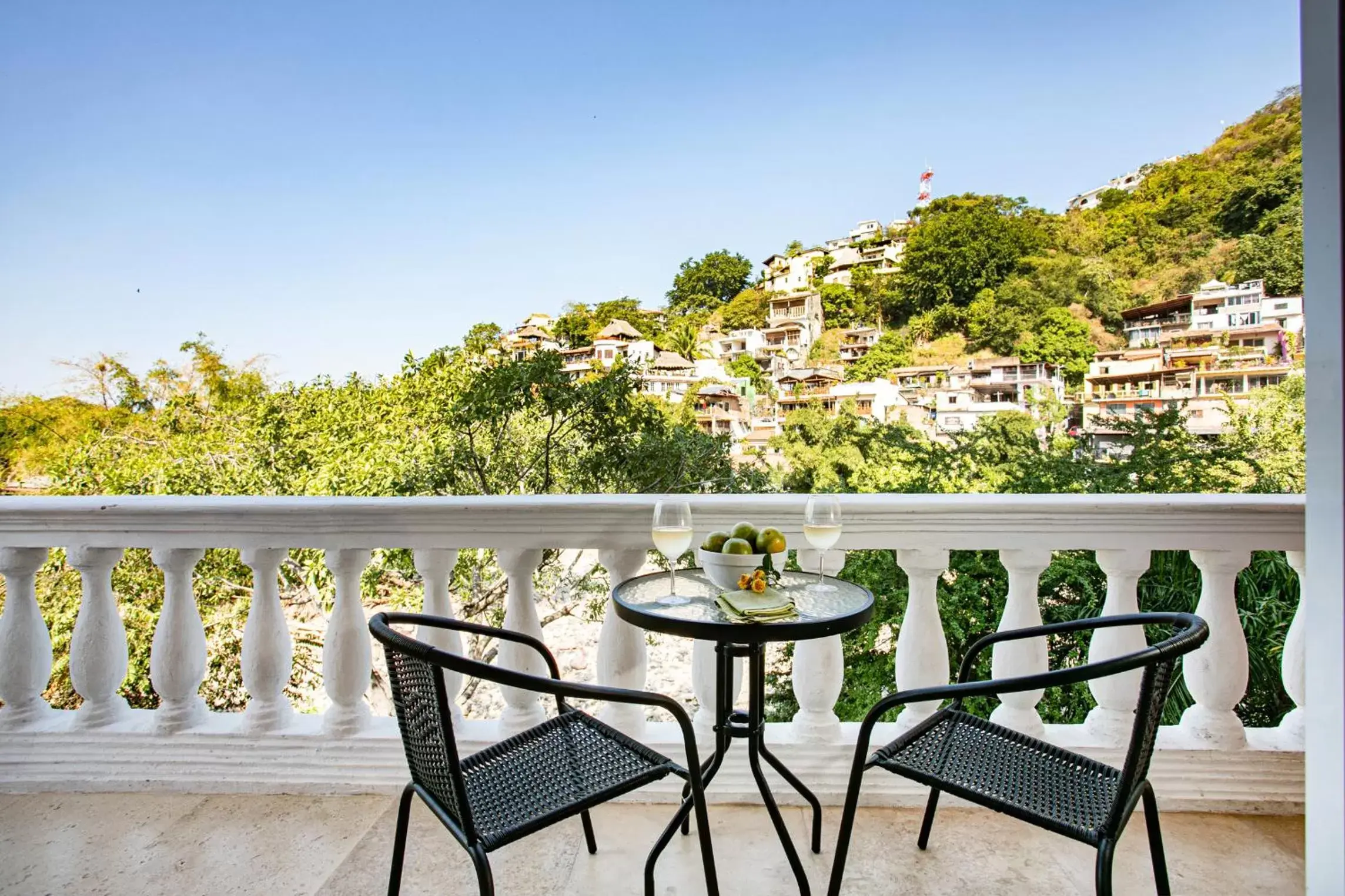 Balcony/Terrace in Hotel Boutique Rivera Del Rio