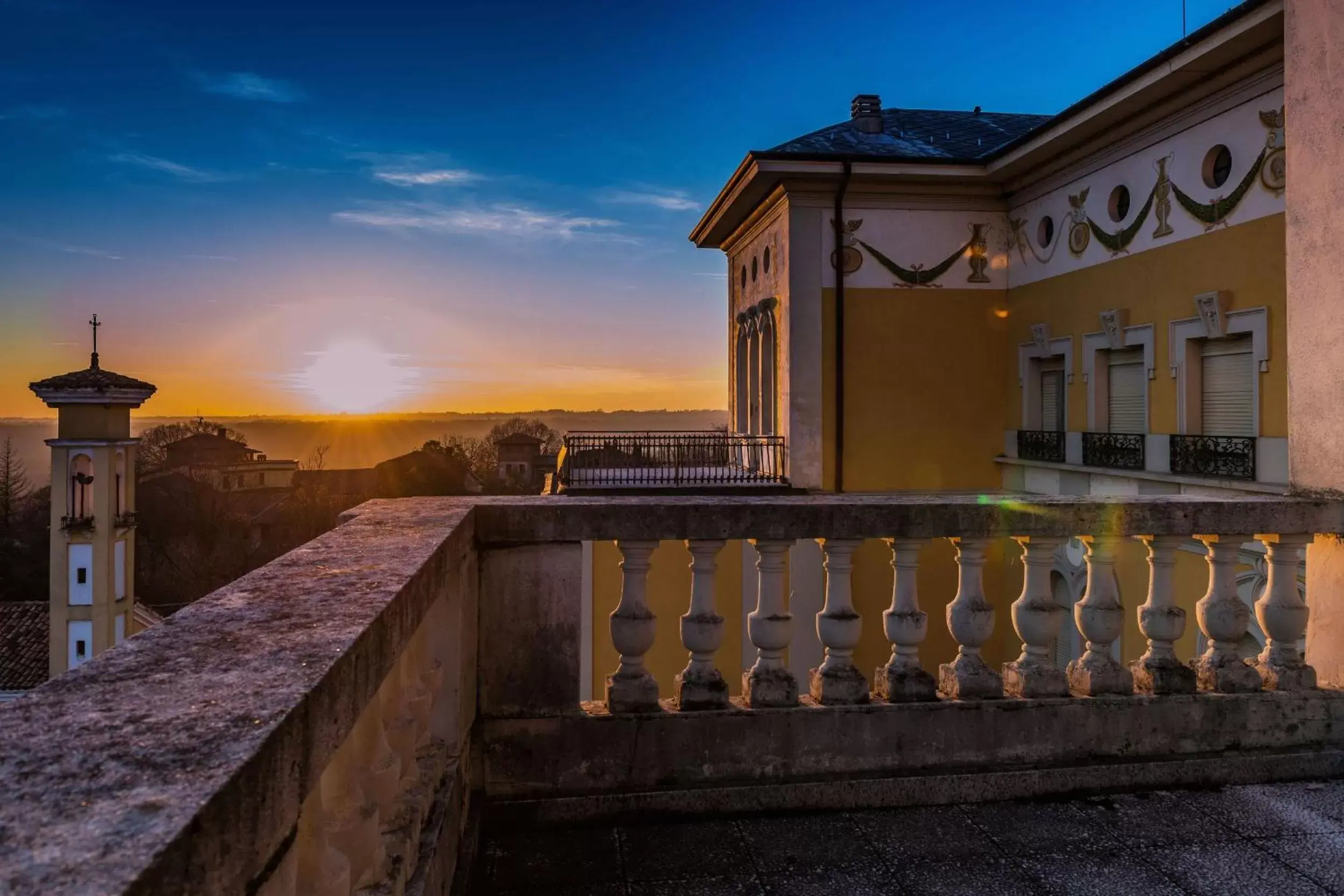 Balcony/Terrace in Hotel Villa Malpensa