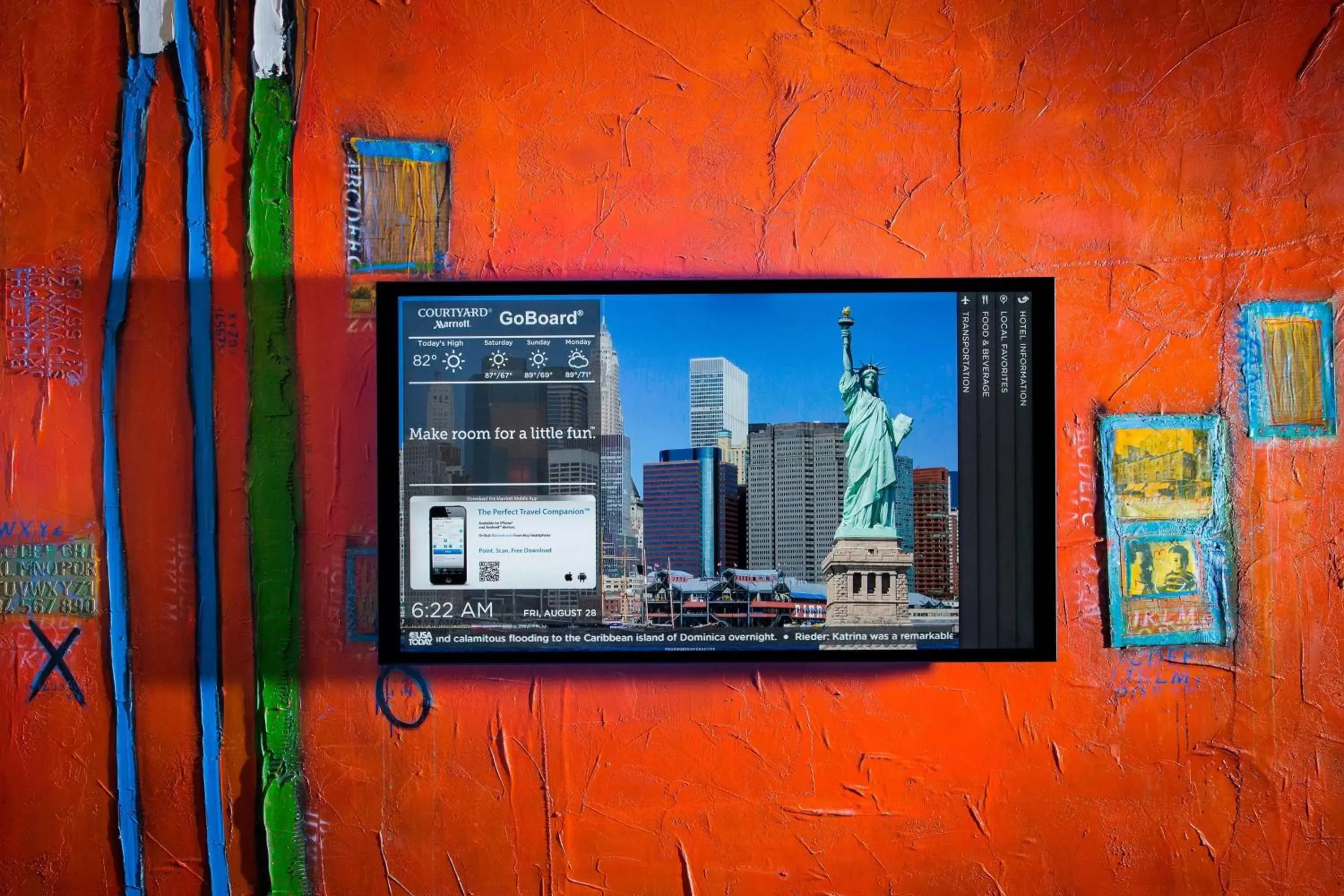 Other, TV/Entertainment Center in Courtyard by Marriott New York Manhattan/Central Park