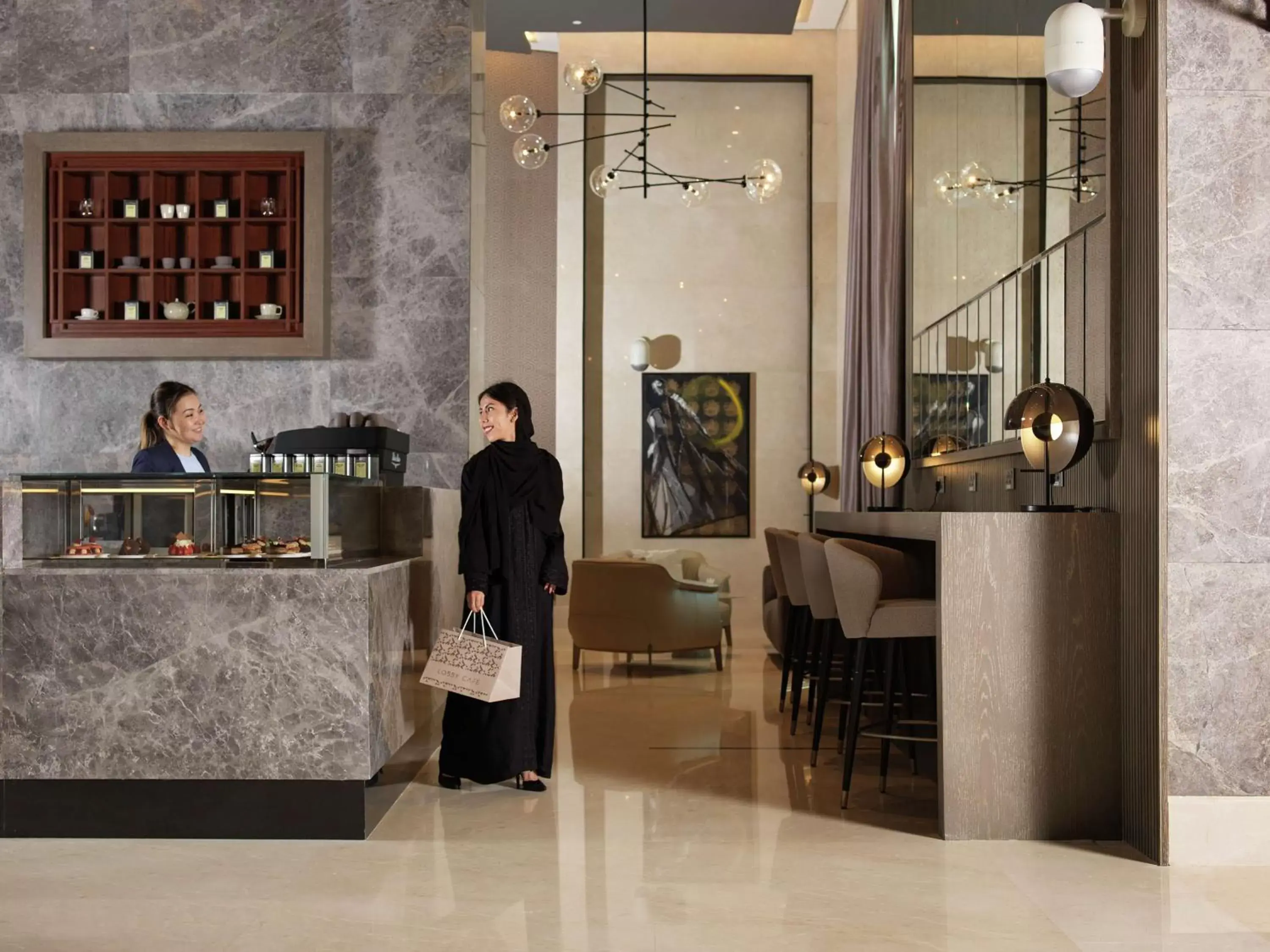 Restaurant/places to eat in Hilton Doha The Pearl