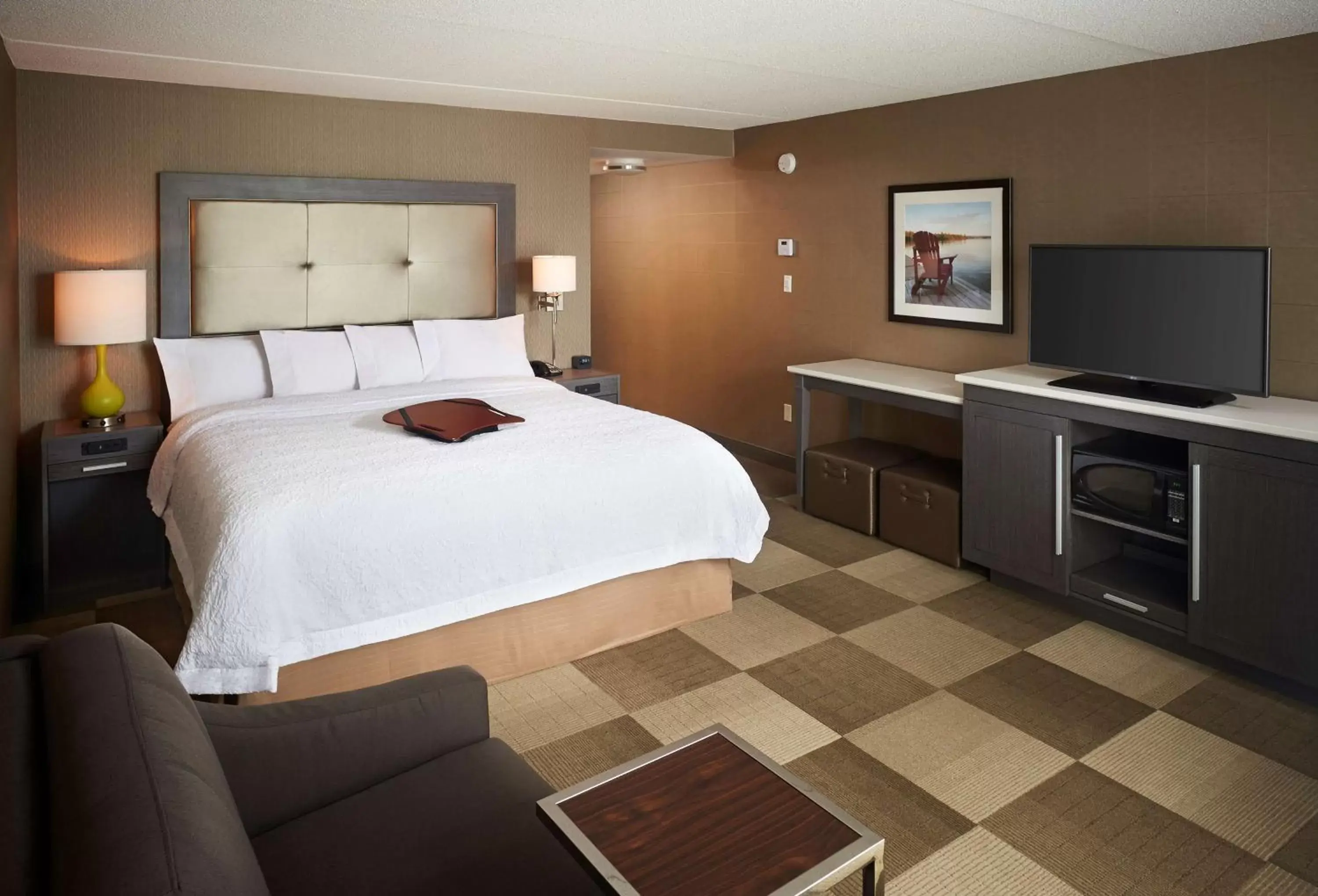 Bed in Hampton Inn by Hilton Timmins Bed in Hampton Inn by Hilton Timmins