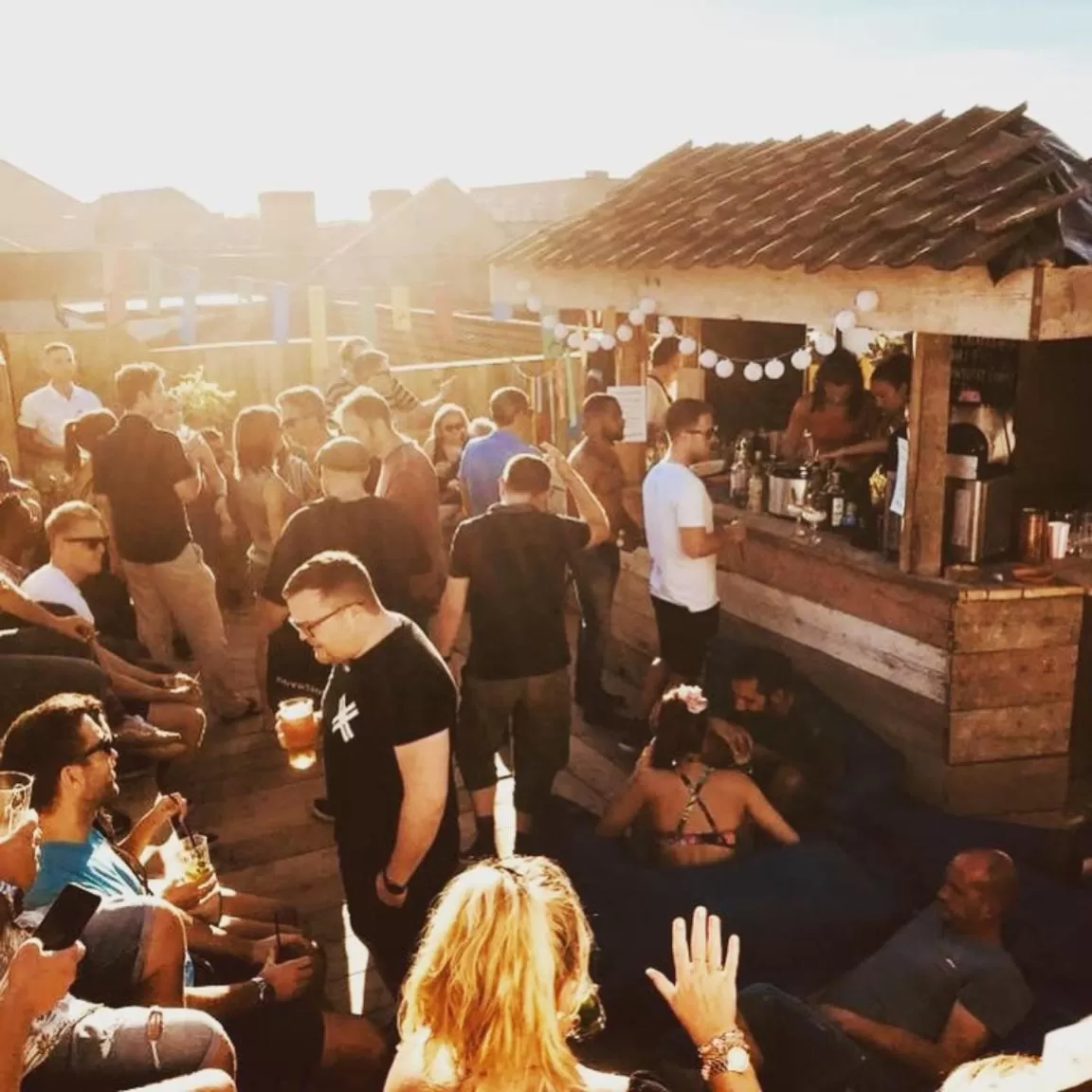 Property building in The Dark Horse Pub