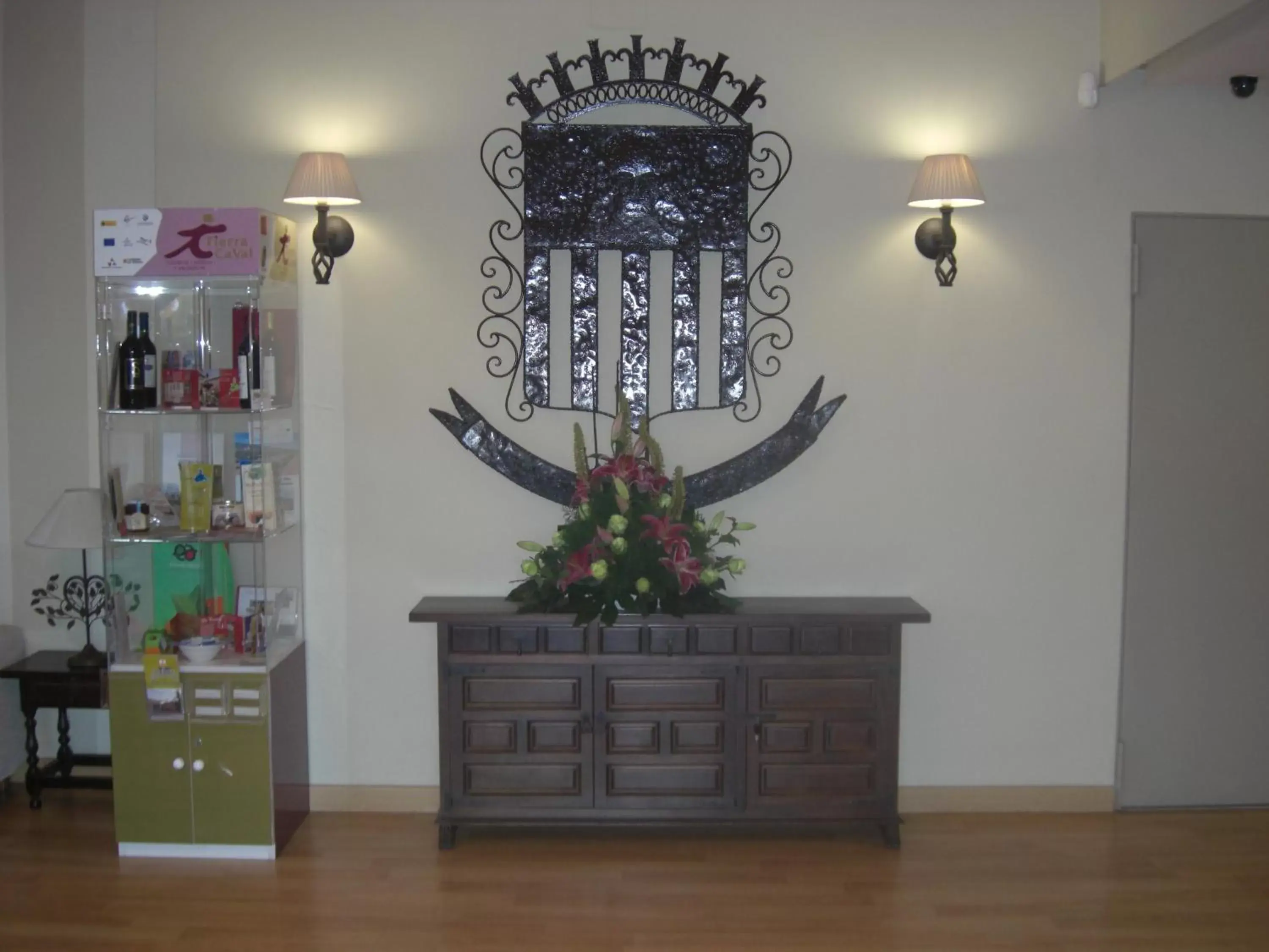 Decorative detail, Lobby/Reception in Hotel Cariñena