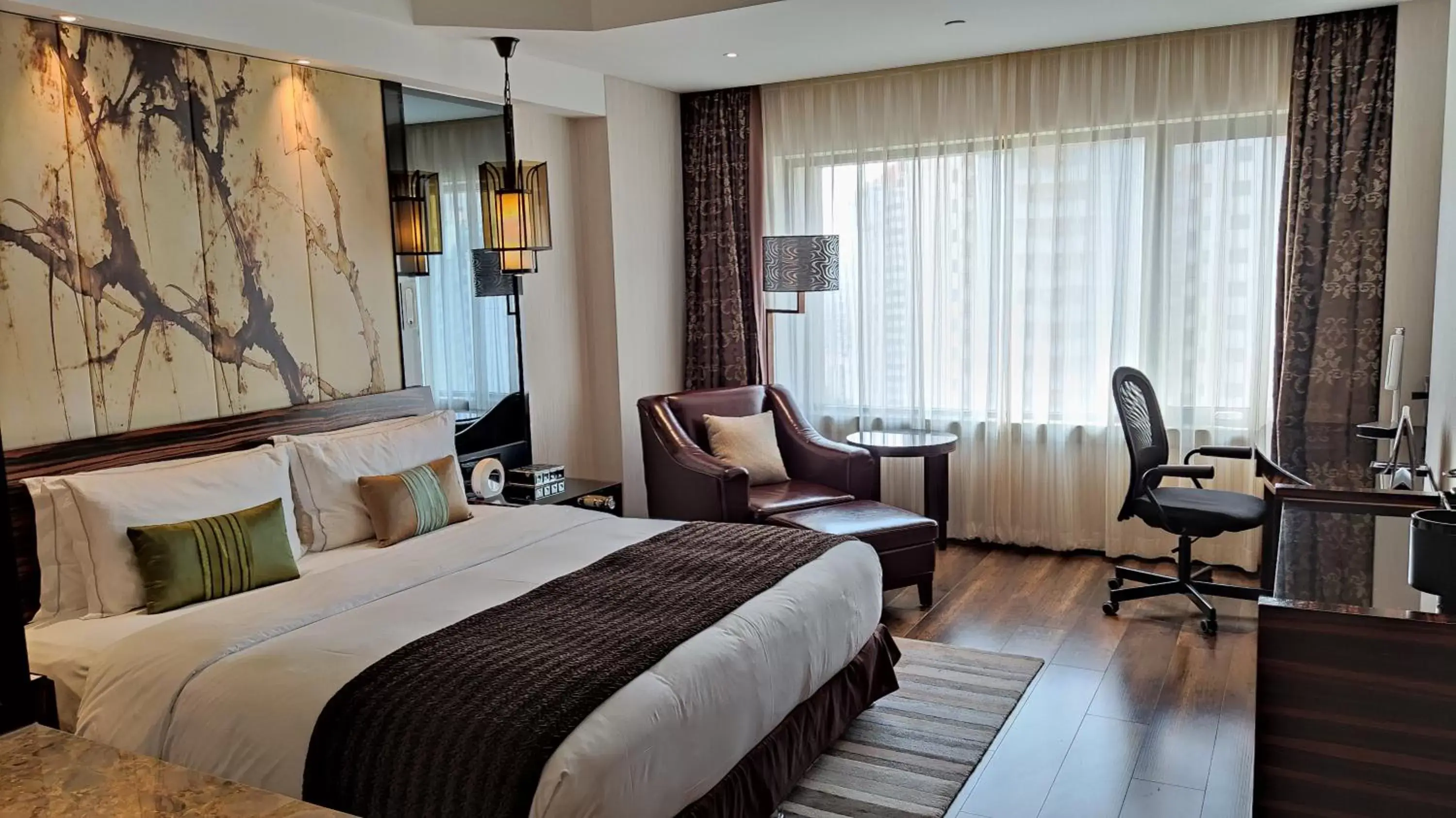 Photo of the whole room, Bed in Marco Polo Parkside, Beijing Photo of the whole room, Bed in Marco Polo Parkside, Beijing