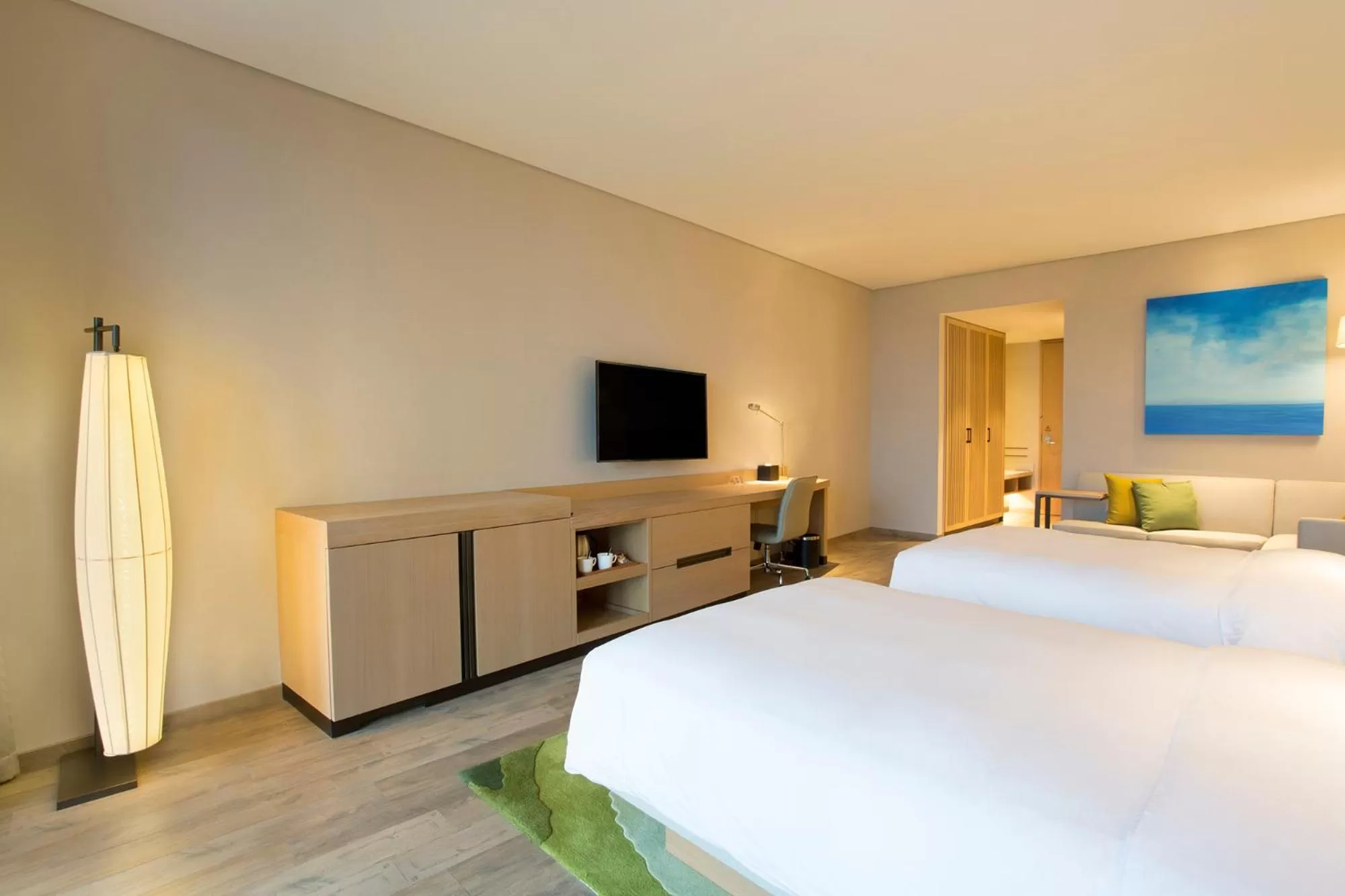 Photo of the whole room, Bed in Hyatt Place Sanya City Center