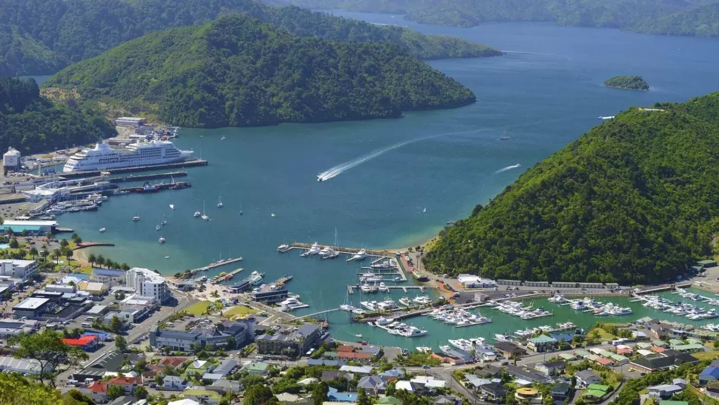 Bird's-eye View in Picton Accommodation Gateway Motel