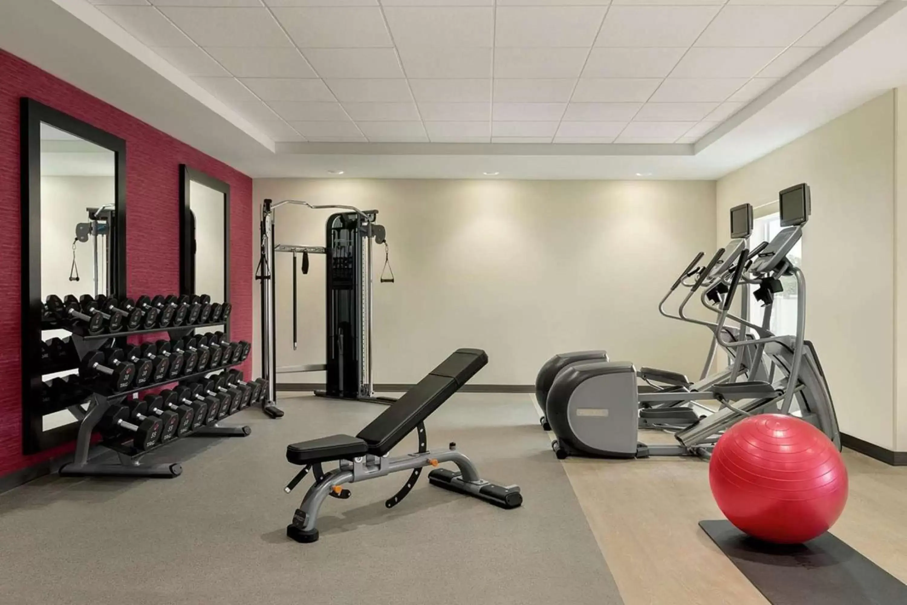 Fitness centre/facilities, Fitness Center/Facilities in Home2 Suites Troy, OH