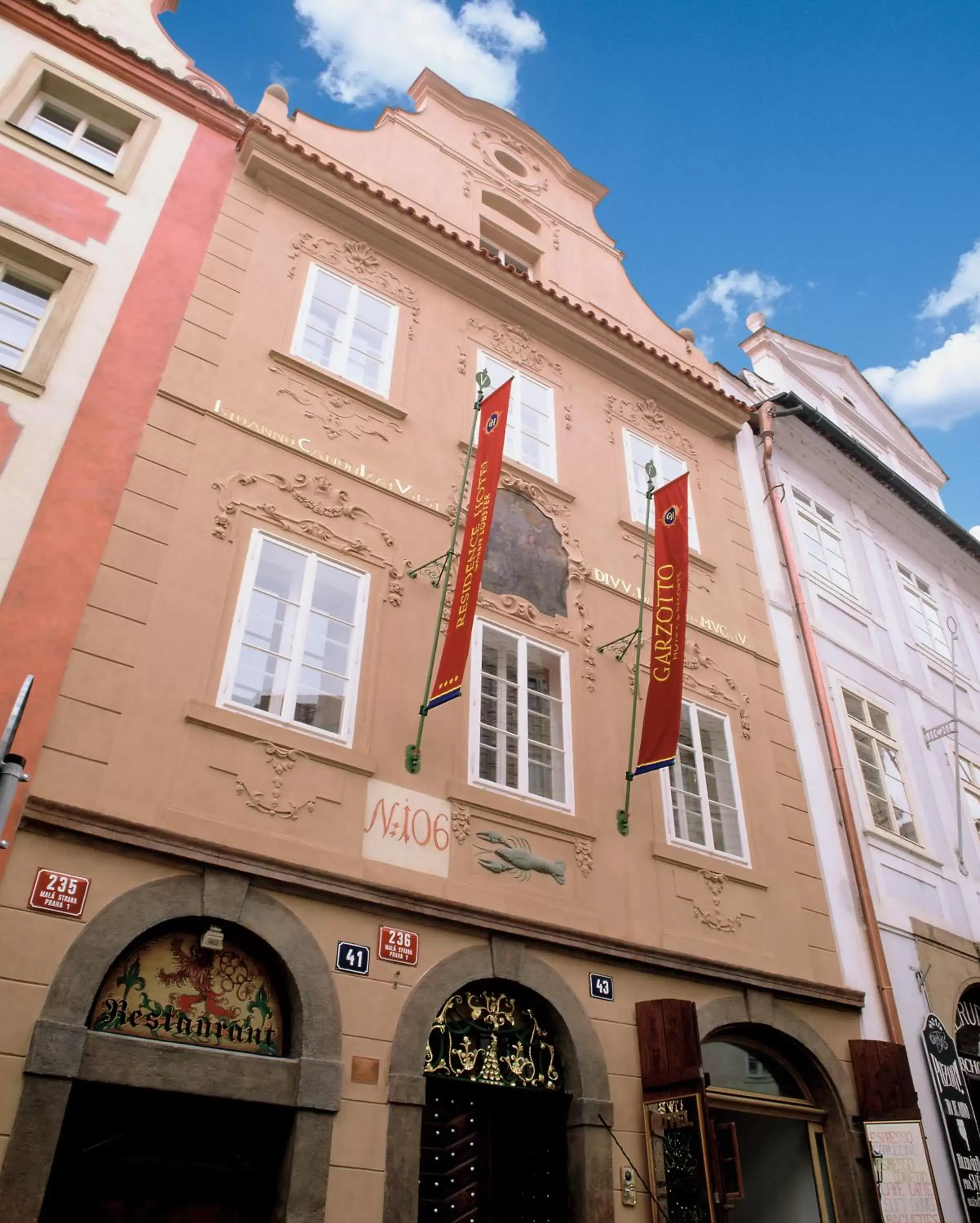 Facade/entrance, Property Building in Hotel Residence Bijou de Prague