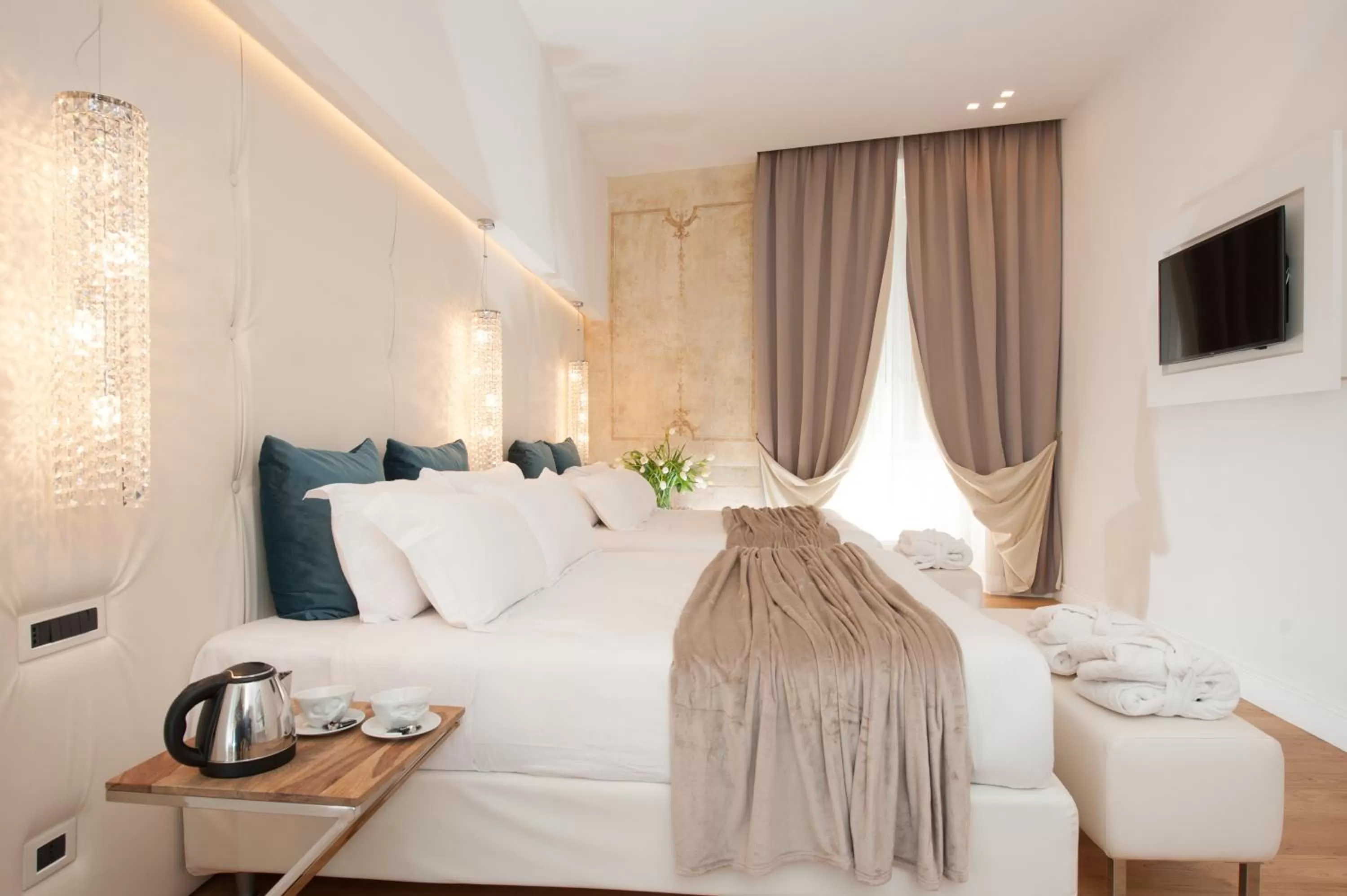 Bed in Argentina Residenza Style Hotel