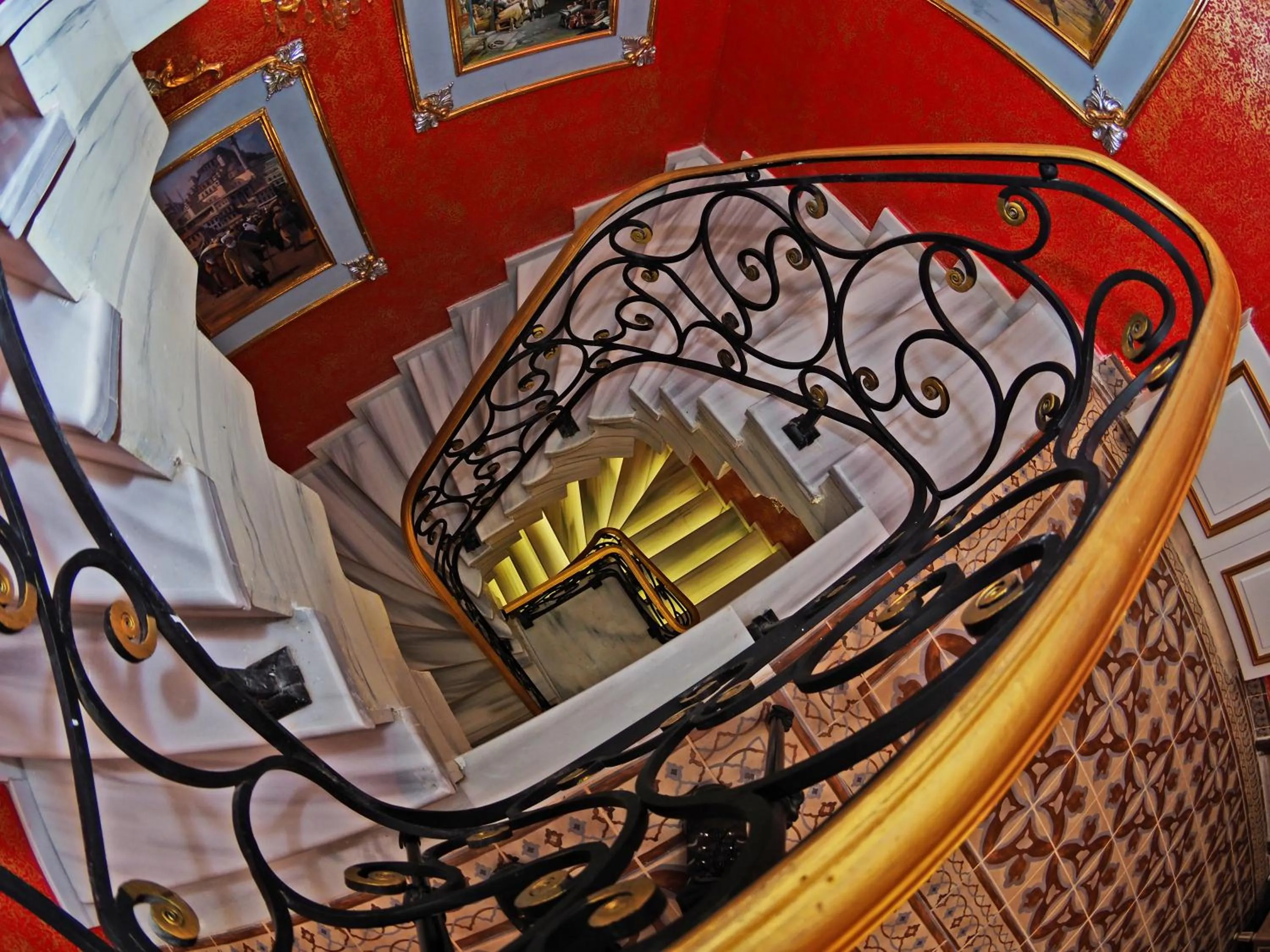 Floor plan in Glamour Classic Hotel Istanbul Sirkeci