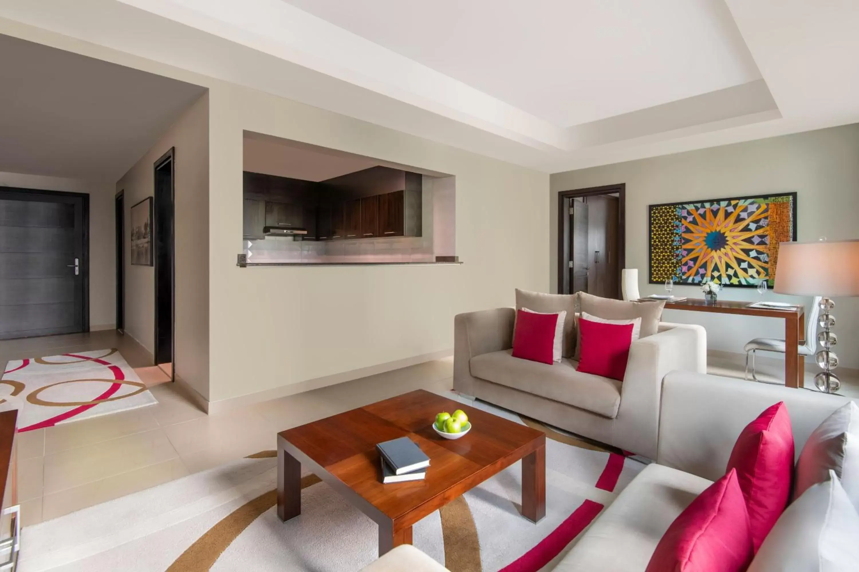 Bedroom, Seating Area in Marriott Executive Apartments City Center Doha