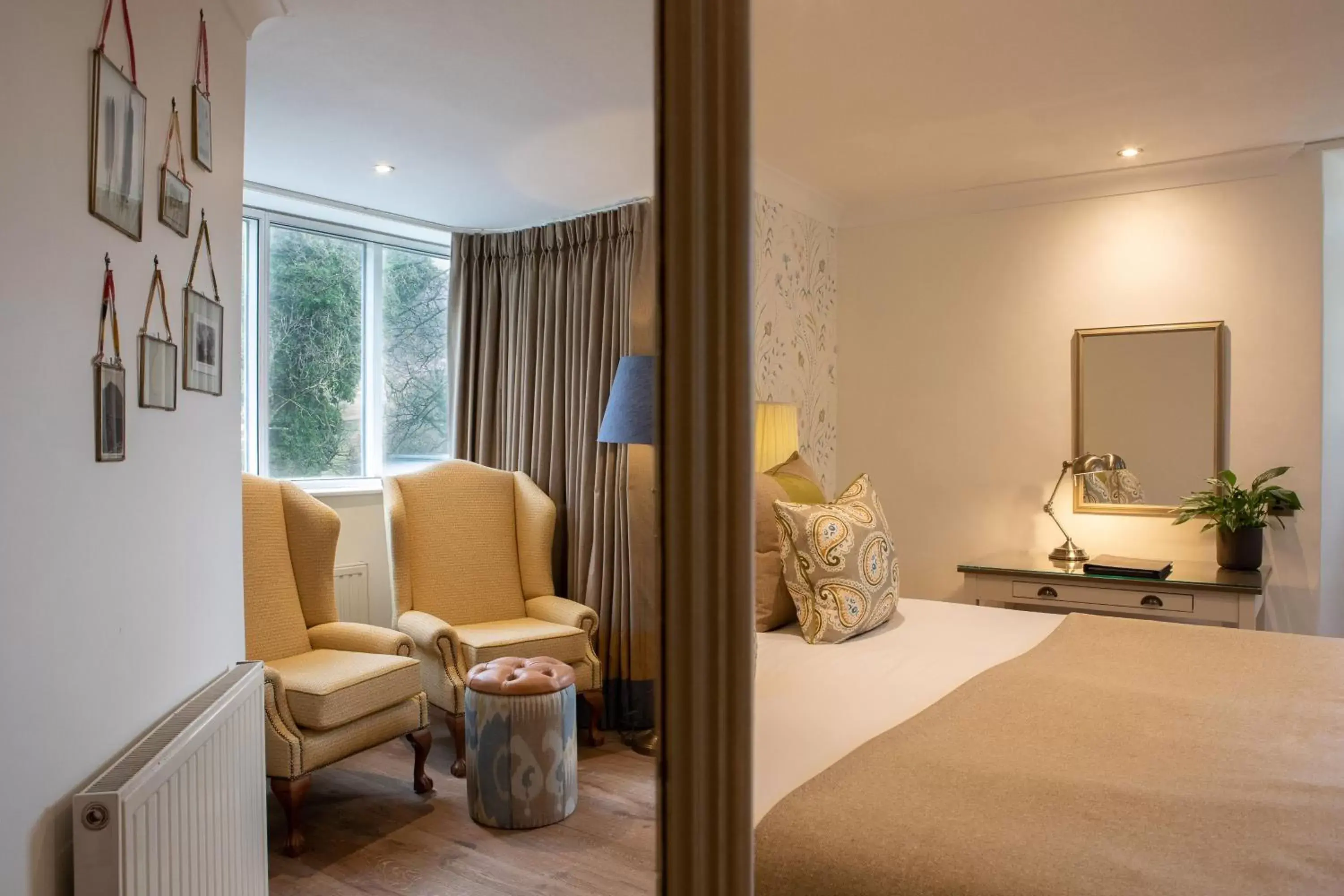 Decorative detail, Seating Area in Rothay Manor Hotel