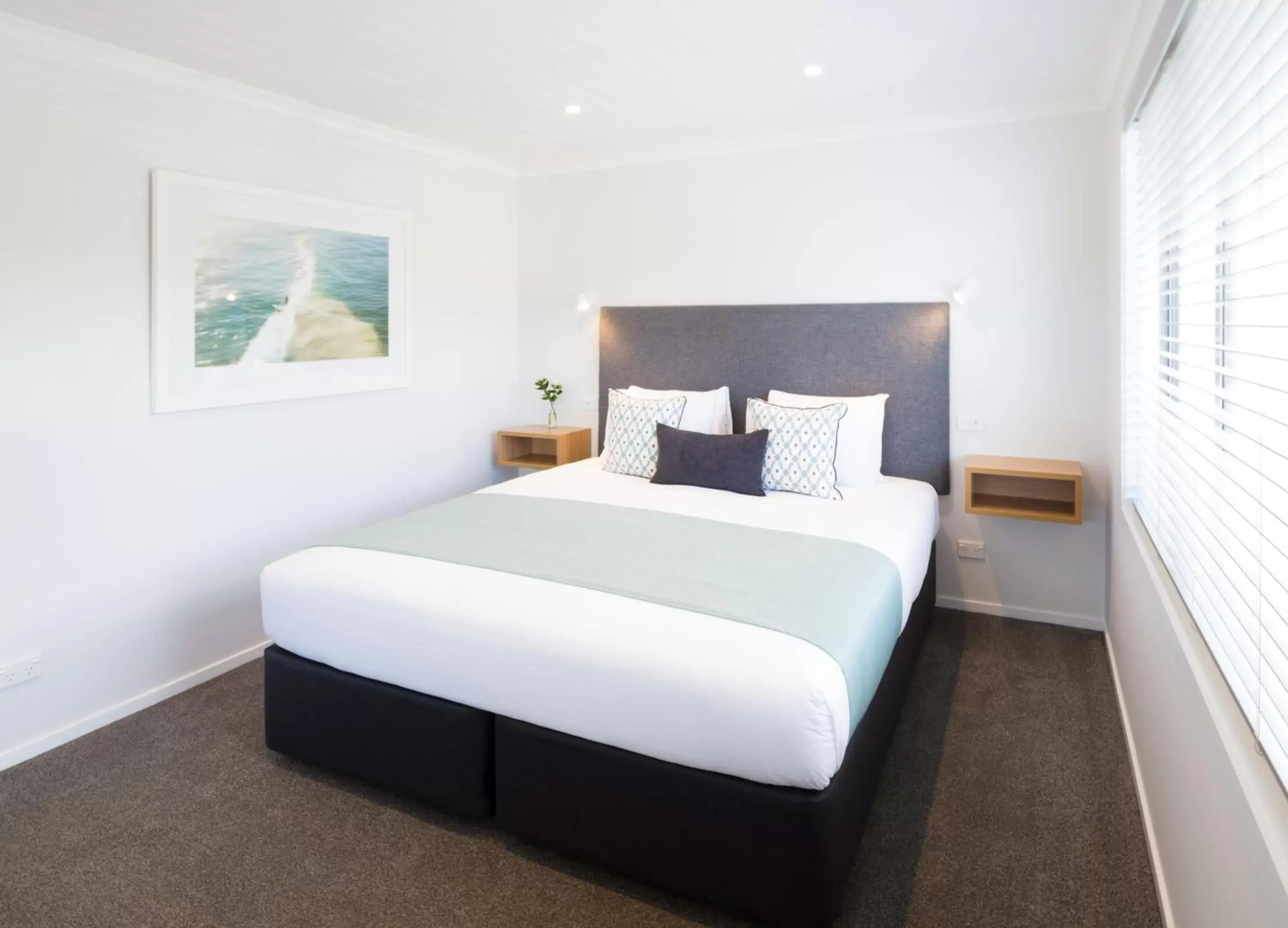 Bed in Beechwood Boutique Accommodation