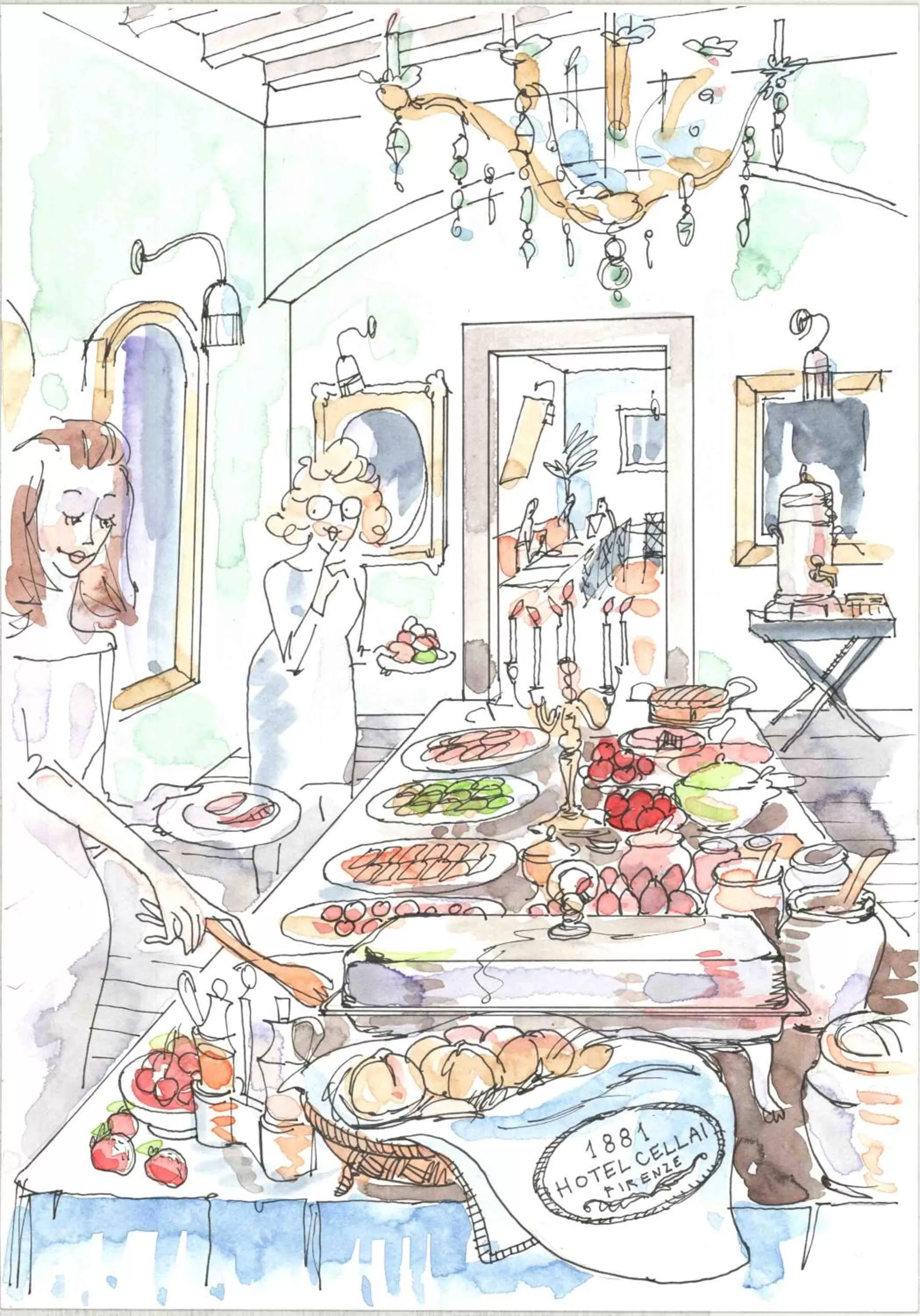 Banquet/Function facilities in Cellai Hotel Florence