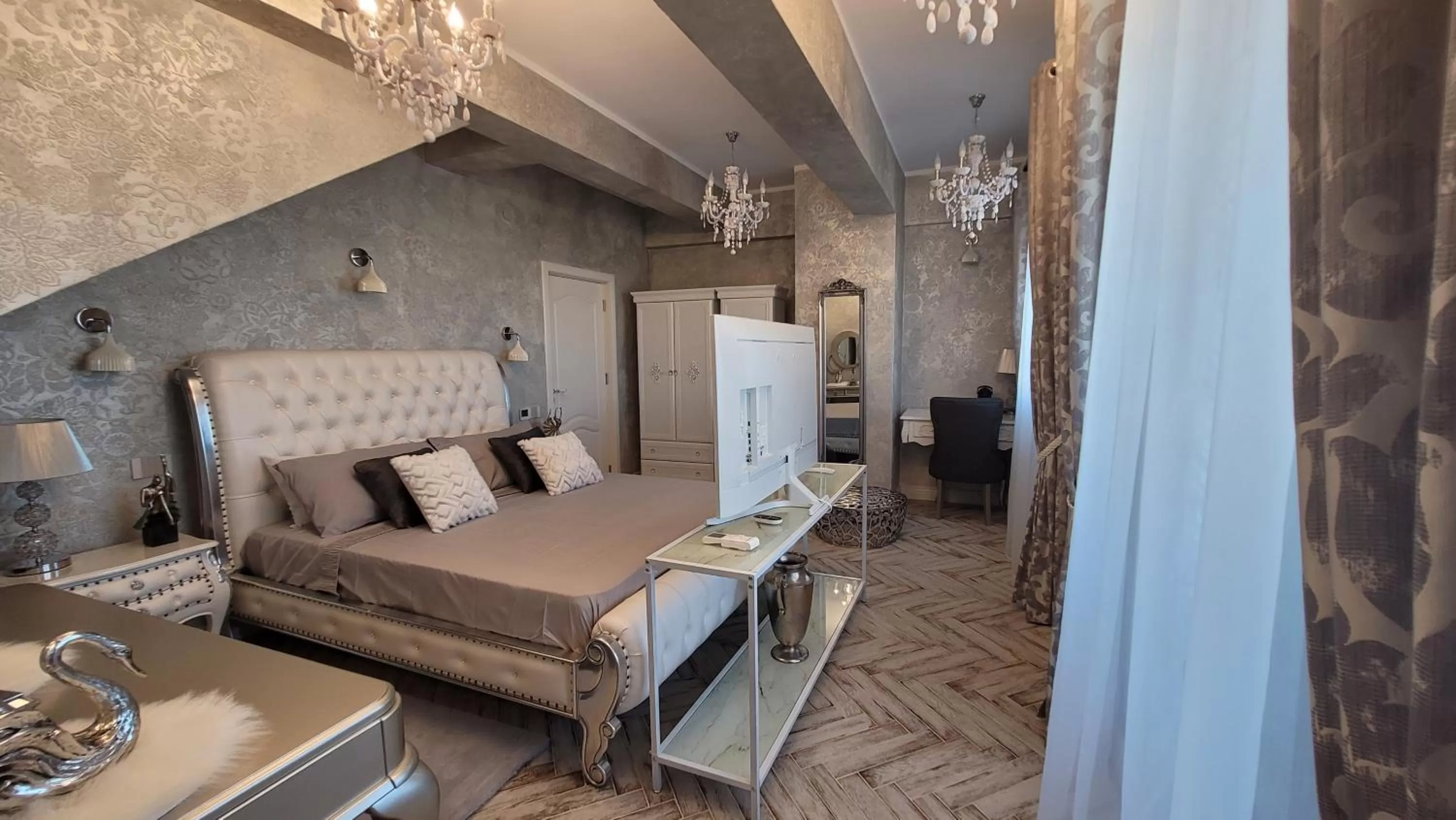 Bedroom in Terrace Suites Iasi