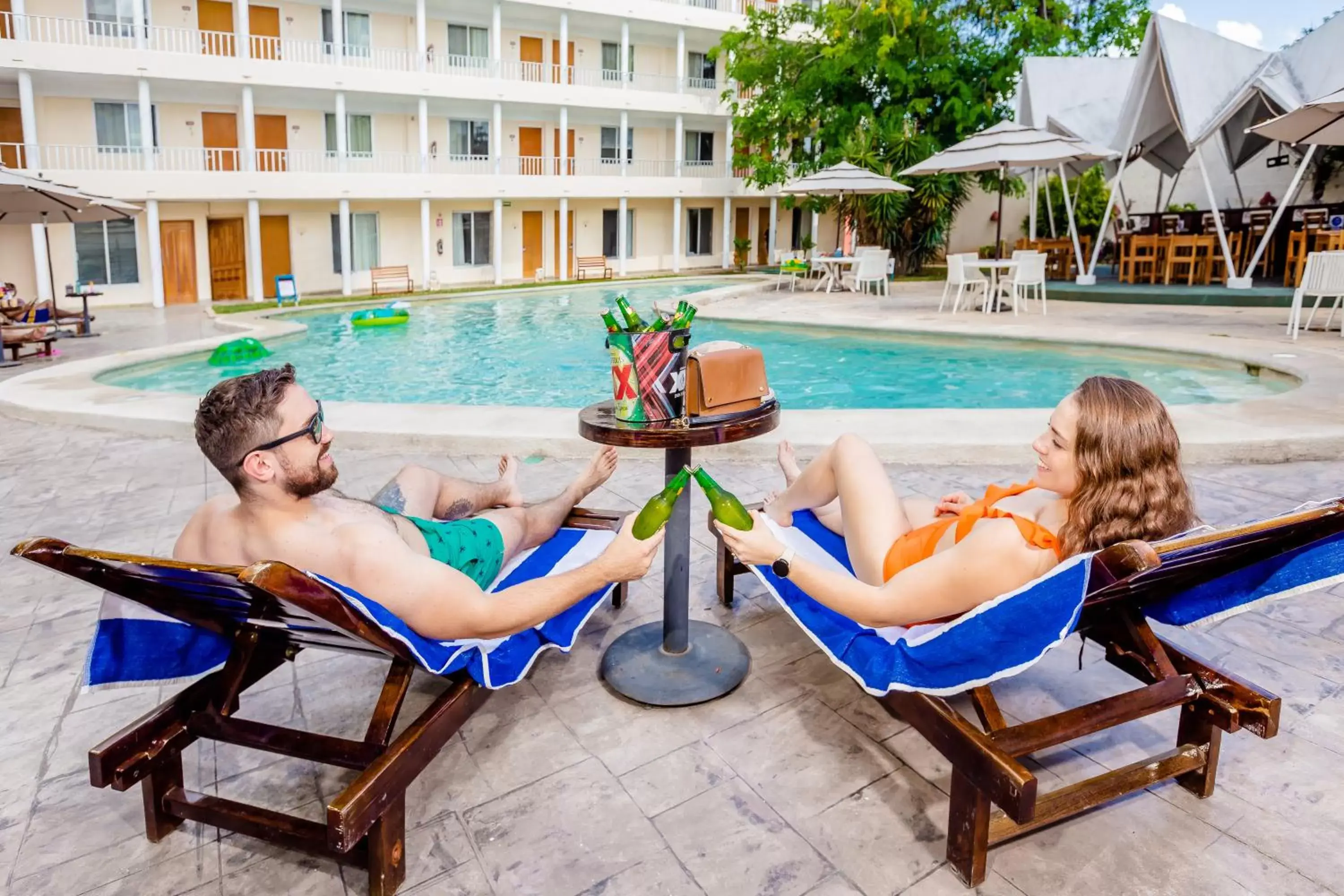 Swimming pool in Hotel Maria del Carmen Swimming pool in Hotel Maria del Carmen
