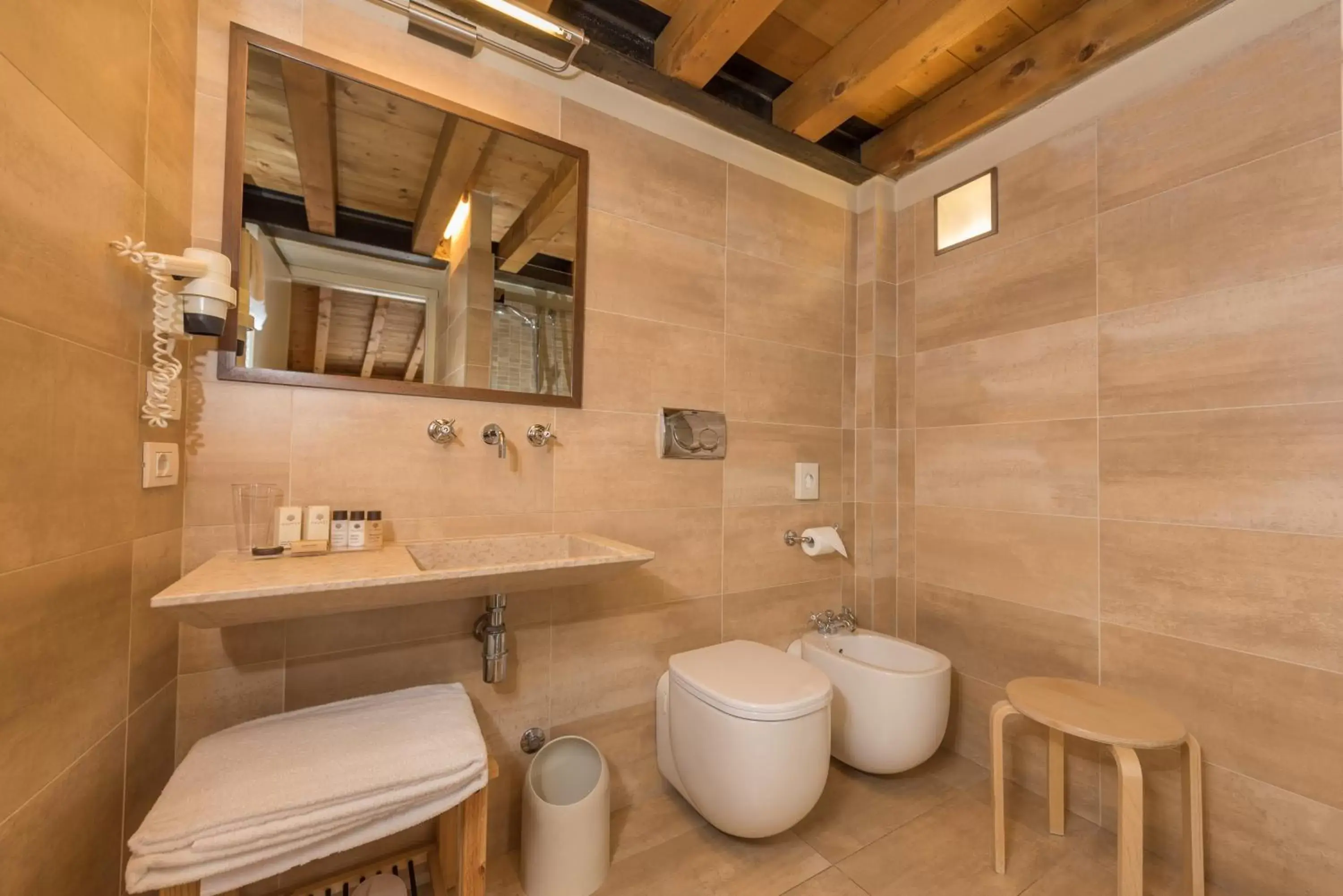 Bathroom in Hotel Piazza Vecchia