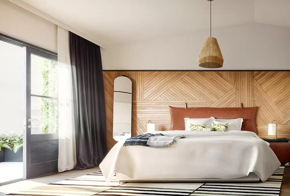 Bedroom, Bed in Calistoga Motor Lodge & Spa, part of JdV by Hyatt