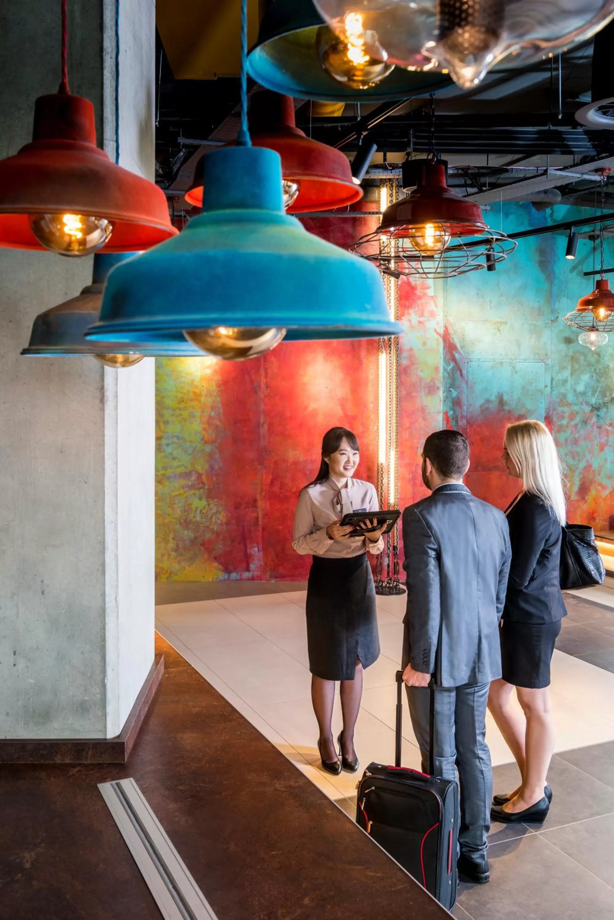 Lobby or reception in Novotel London Canary Wharf