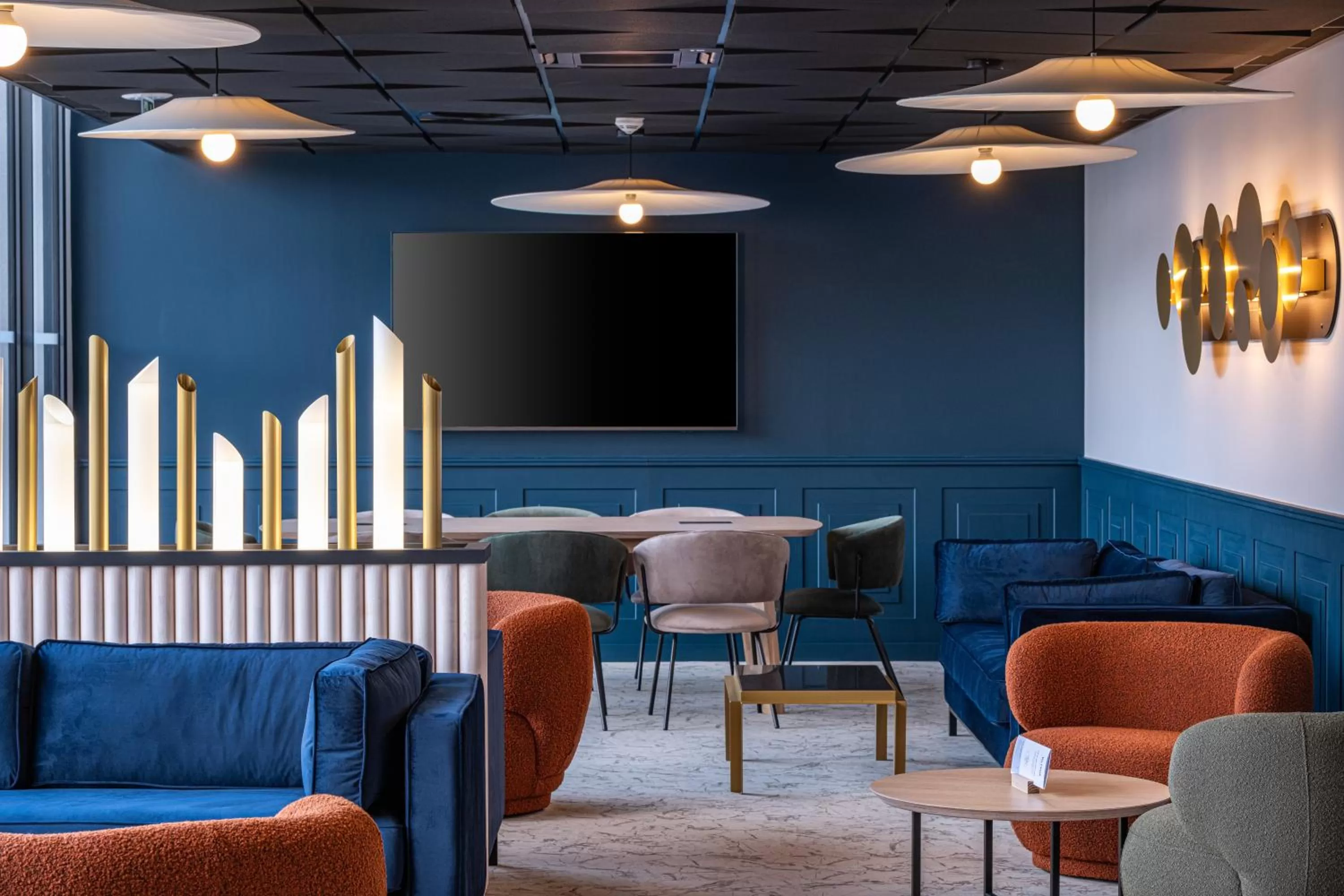 Lobby or reception in Kyriad Tours Sud - Ballan Mire