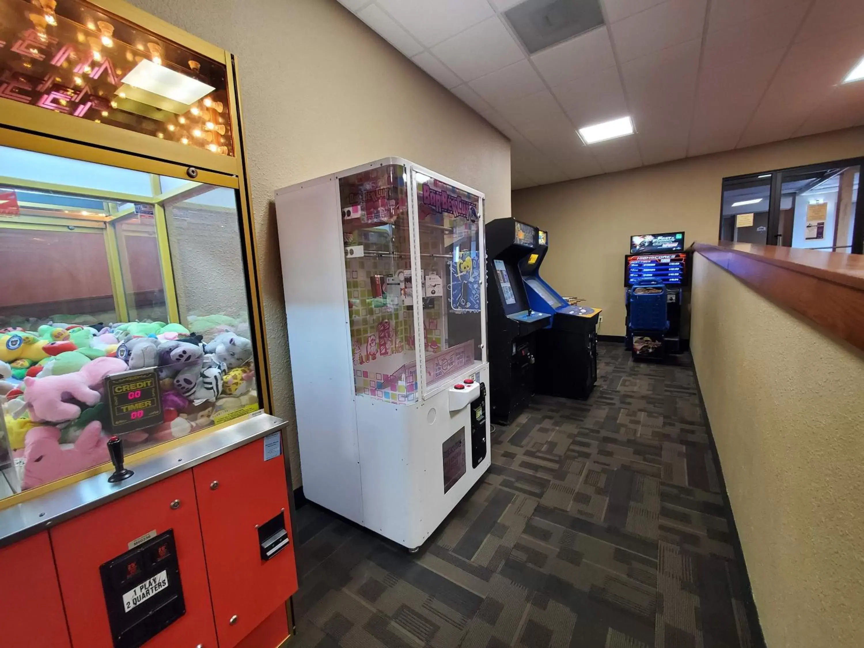 Game Room in Ramkota Hotel Watertown