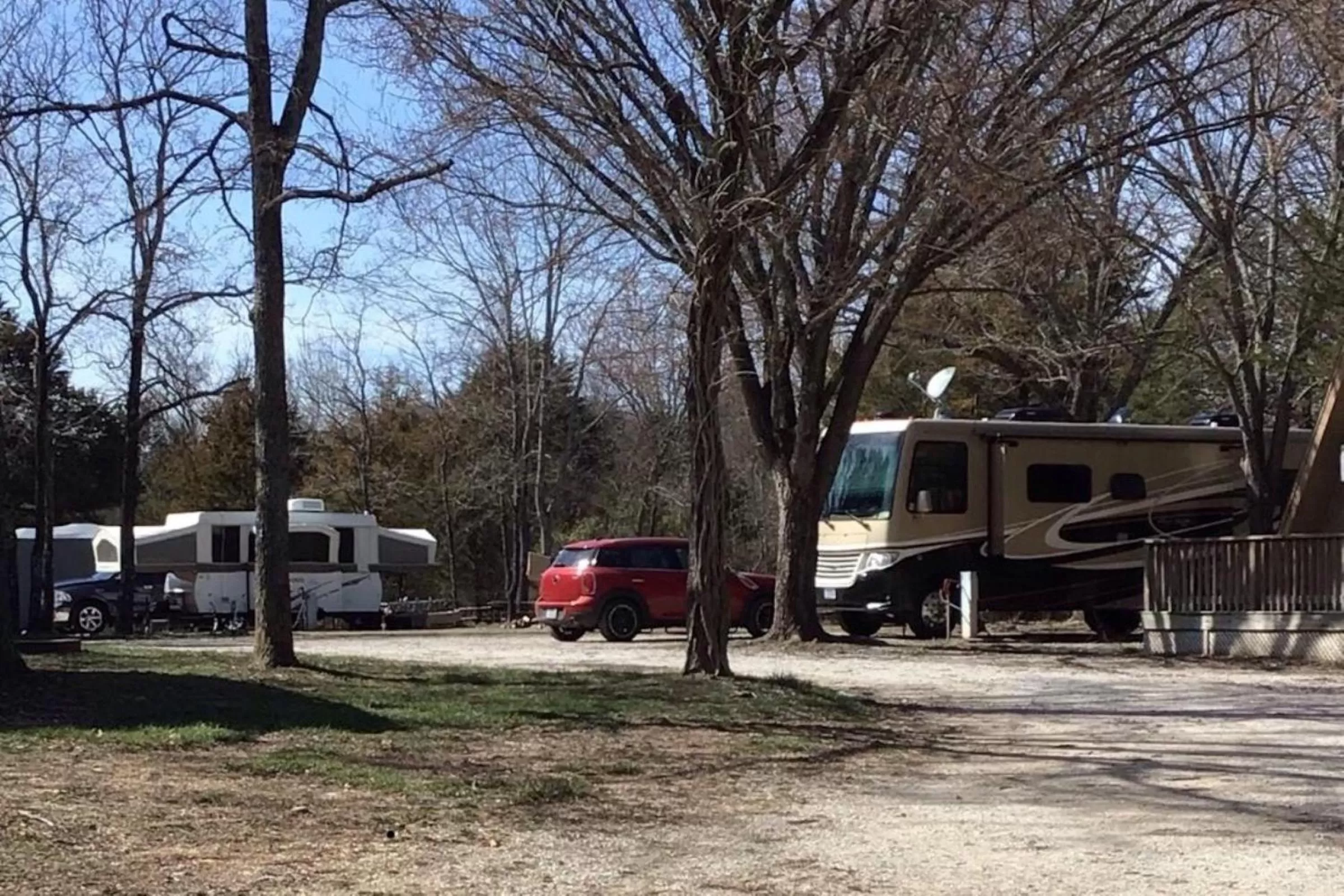 Property Building in Bar M Resort & Campground