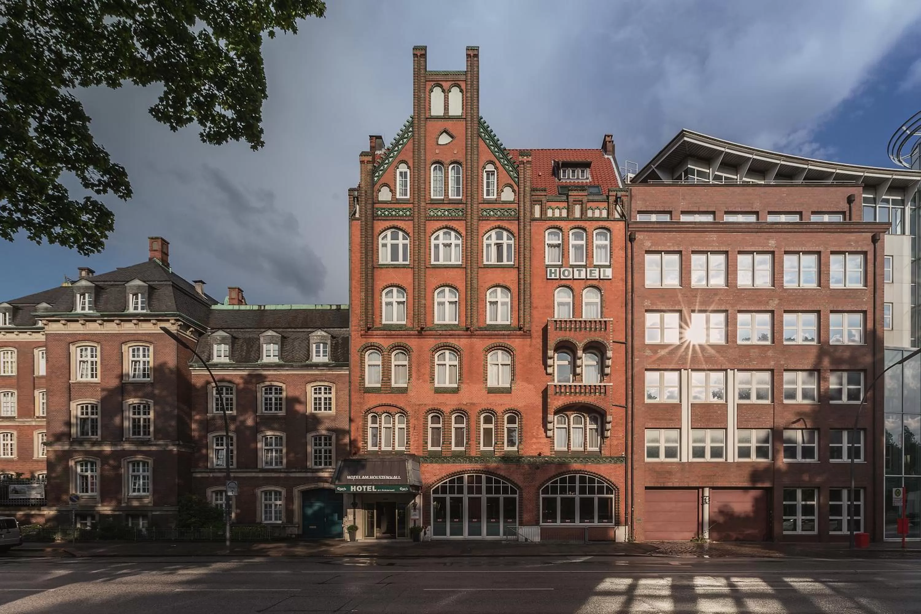 Property building in Hotel Holstenwall Hamburg Neustadt