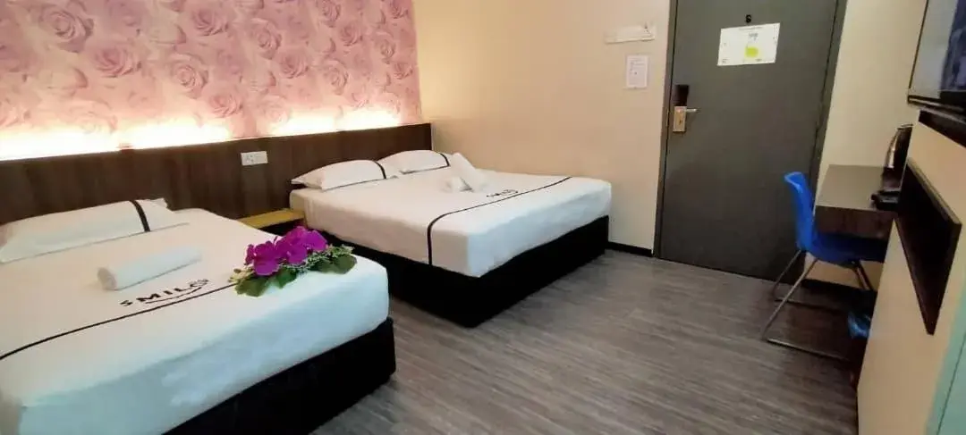 Bed in Smile Hotel Cheras Pudu KL Bed in Smile Hotel Cheras Pudu KL