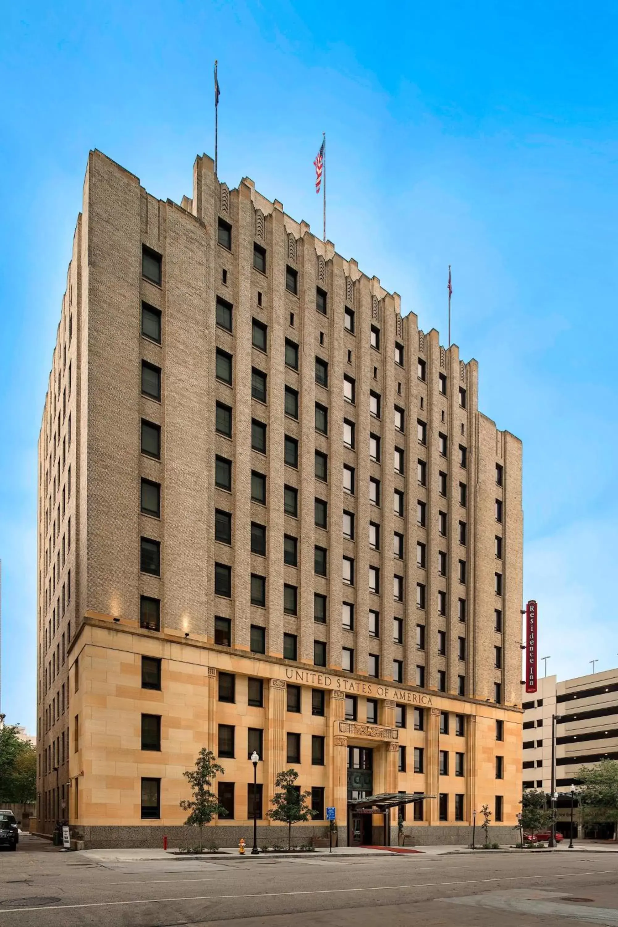 Property Building in Residence Inn by Marriott Omaha Downtown Old Market Area