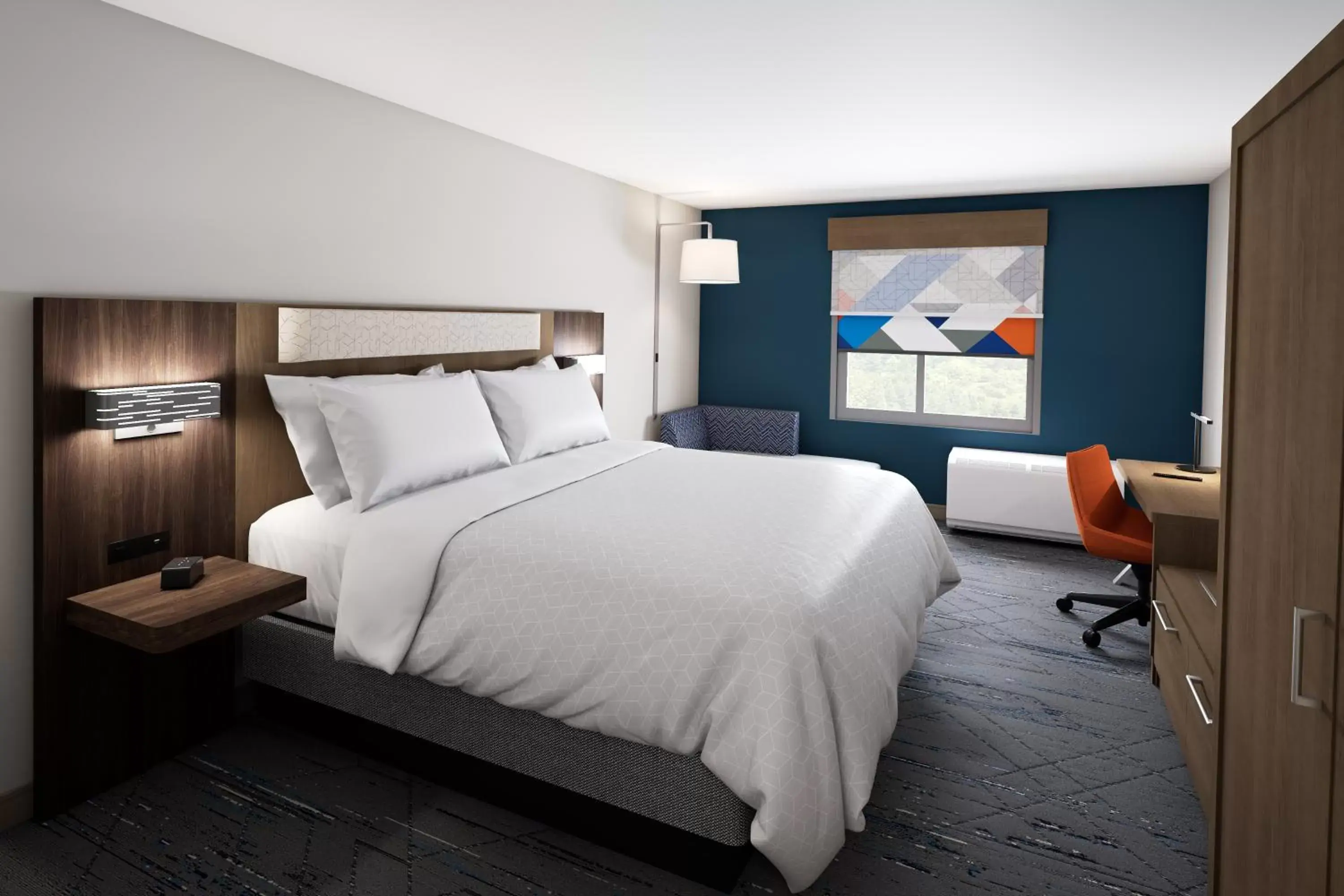 Bed in Holiday Inn Express & Suites - Toronto Airport South, an IHG Hotel