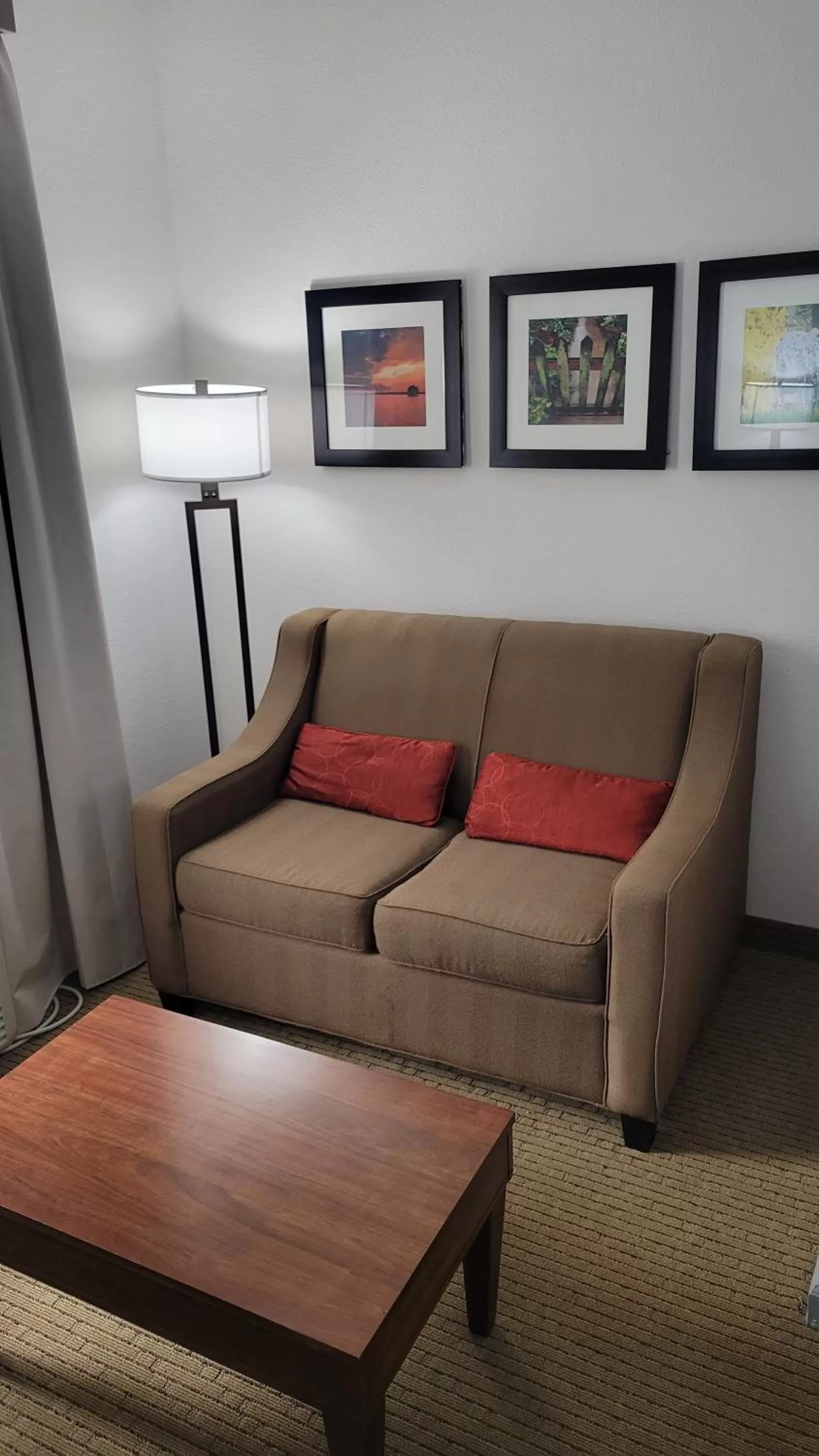 Photo of the whole room in Comfort Suites Cumming-Atlanta near Northside Hospital Forsyth