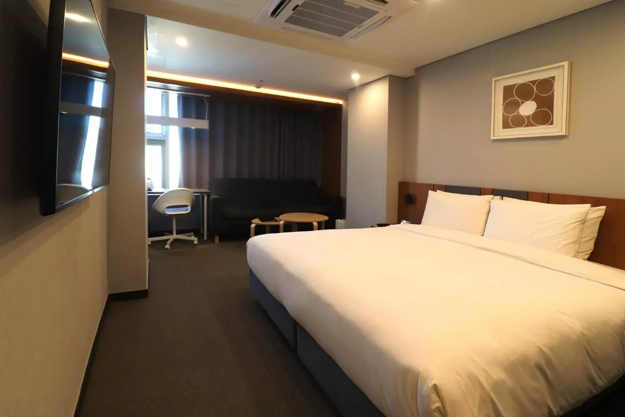 Bed in Hotel PJ Myeongdong