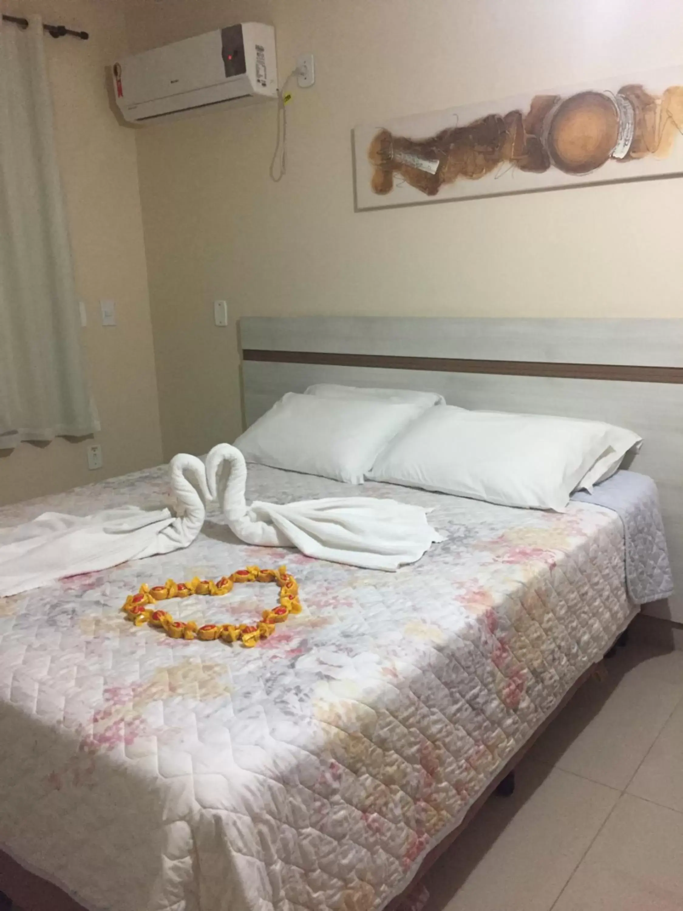 Bed in Hotel Raio de Sol Bed in Hotel Raio de Sol