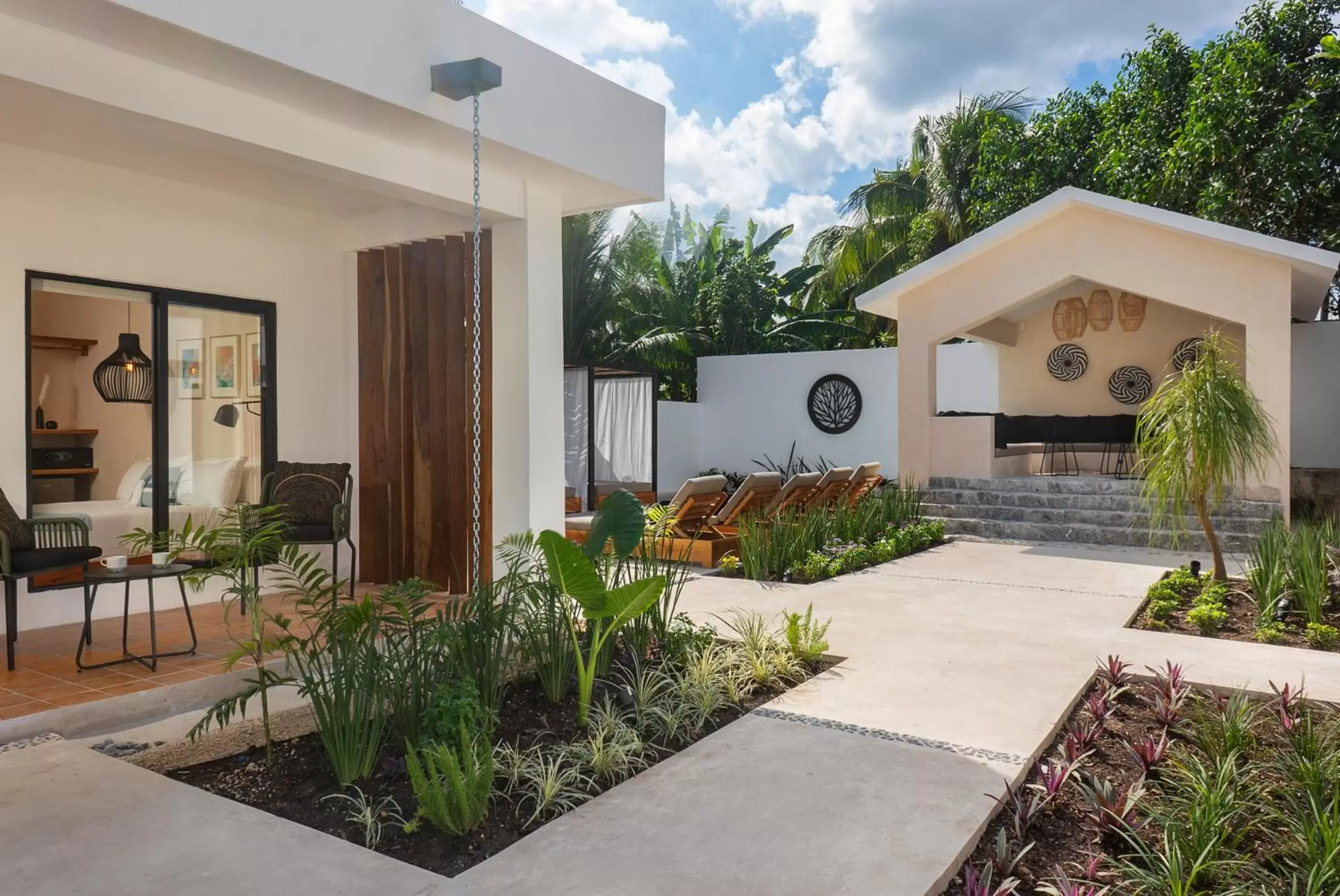 Garden, Property Building in Illa Cozumel