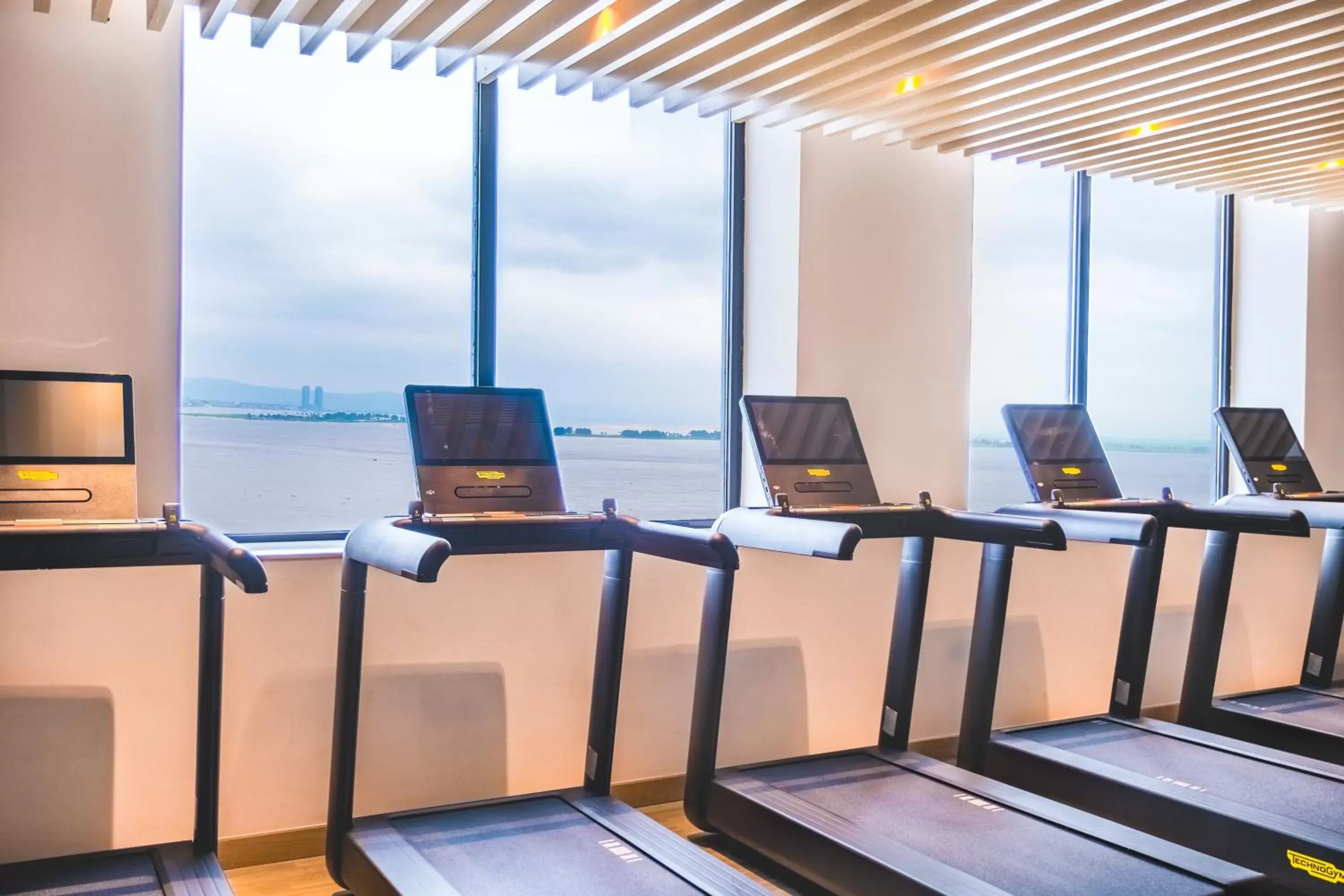 Fitness centre/facilities in Hilton Kinshasa