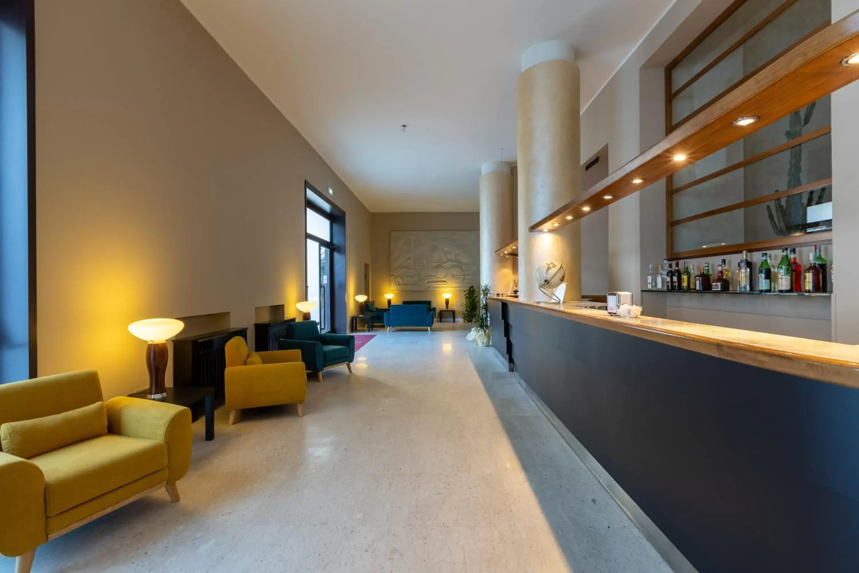 Lobby or reception in Hotel Nuova Grosseto