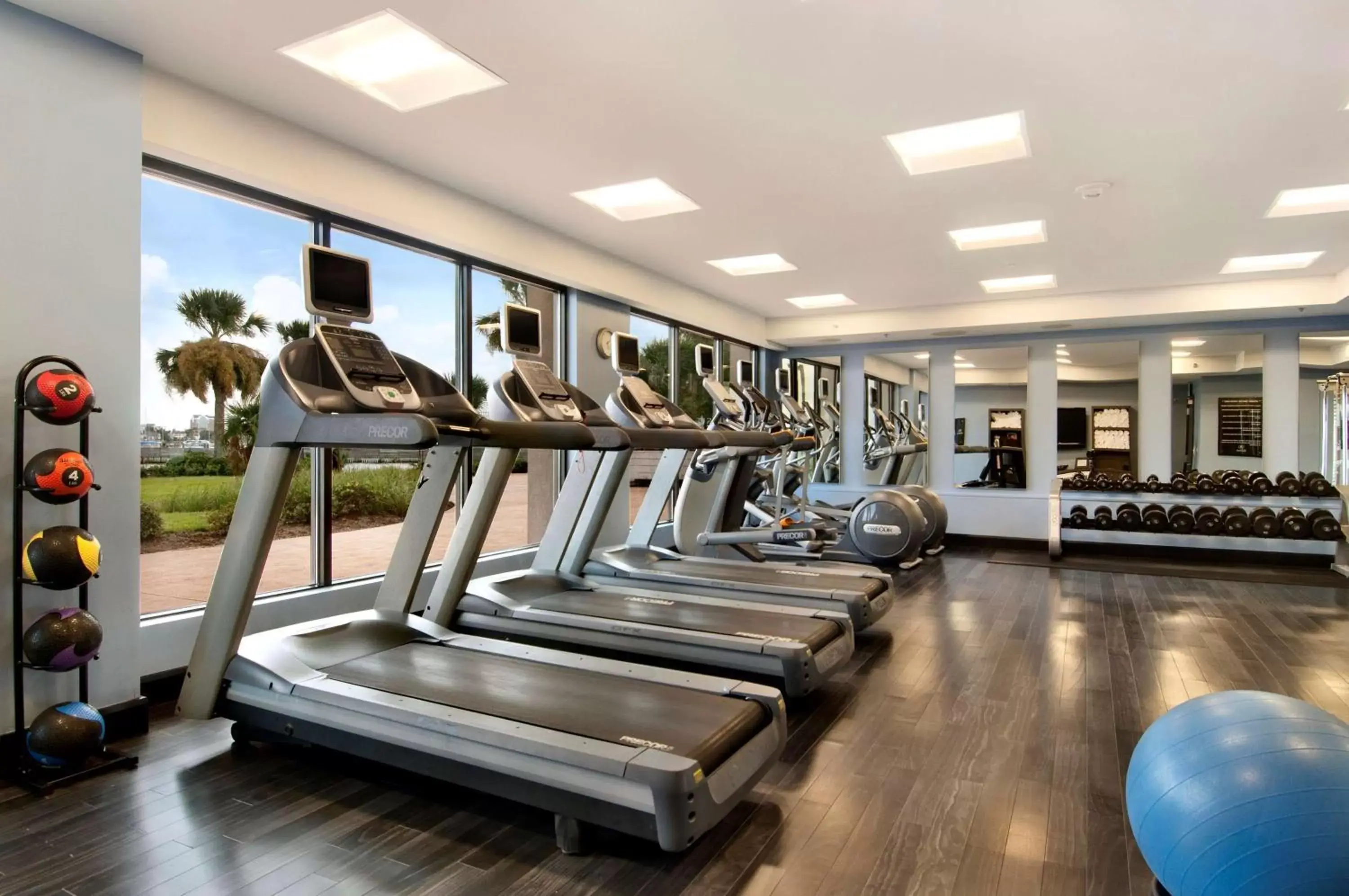 Fitness centre/facilities, Fitness Center/Facilities in Hilton Houston NASA Clear Lake