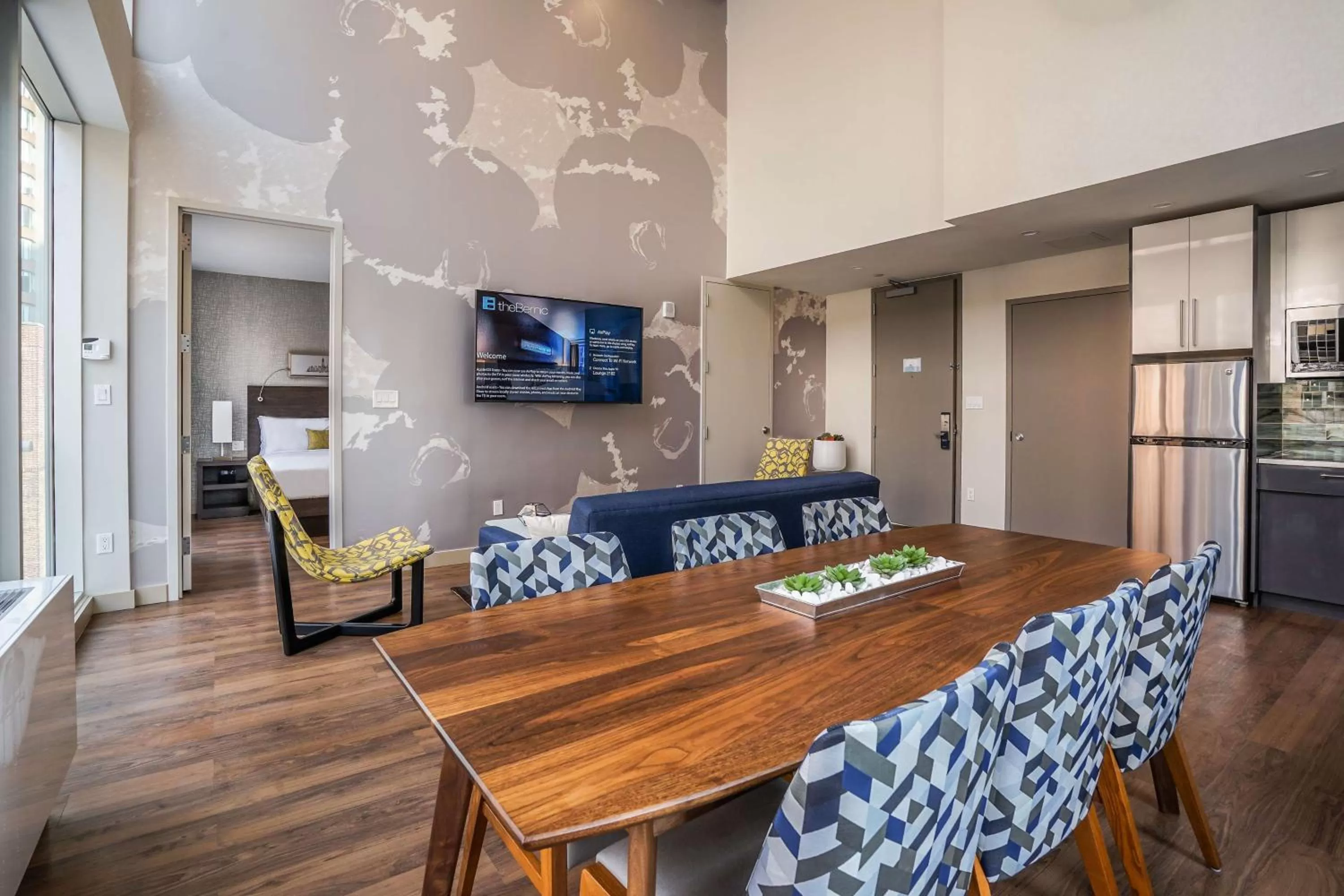 Living room in The Bernic Hotel New York City,Tapestry Collection by Hilton