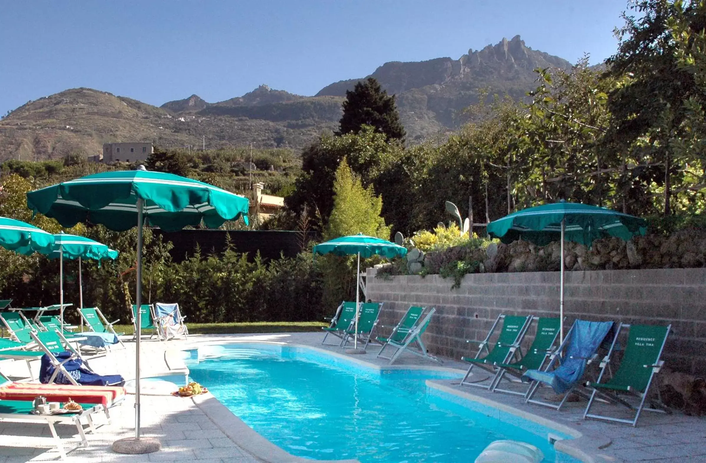 Garden, Swimming Pool in Residence Villa Tina