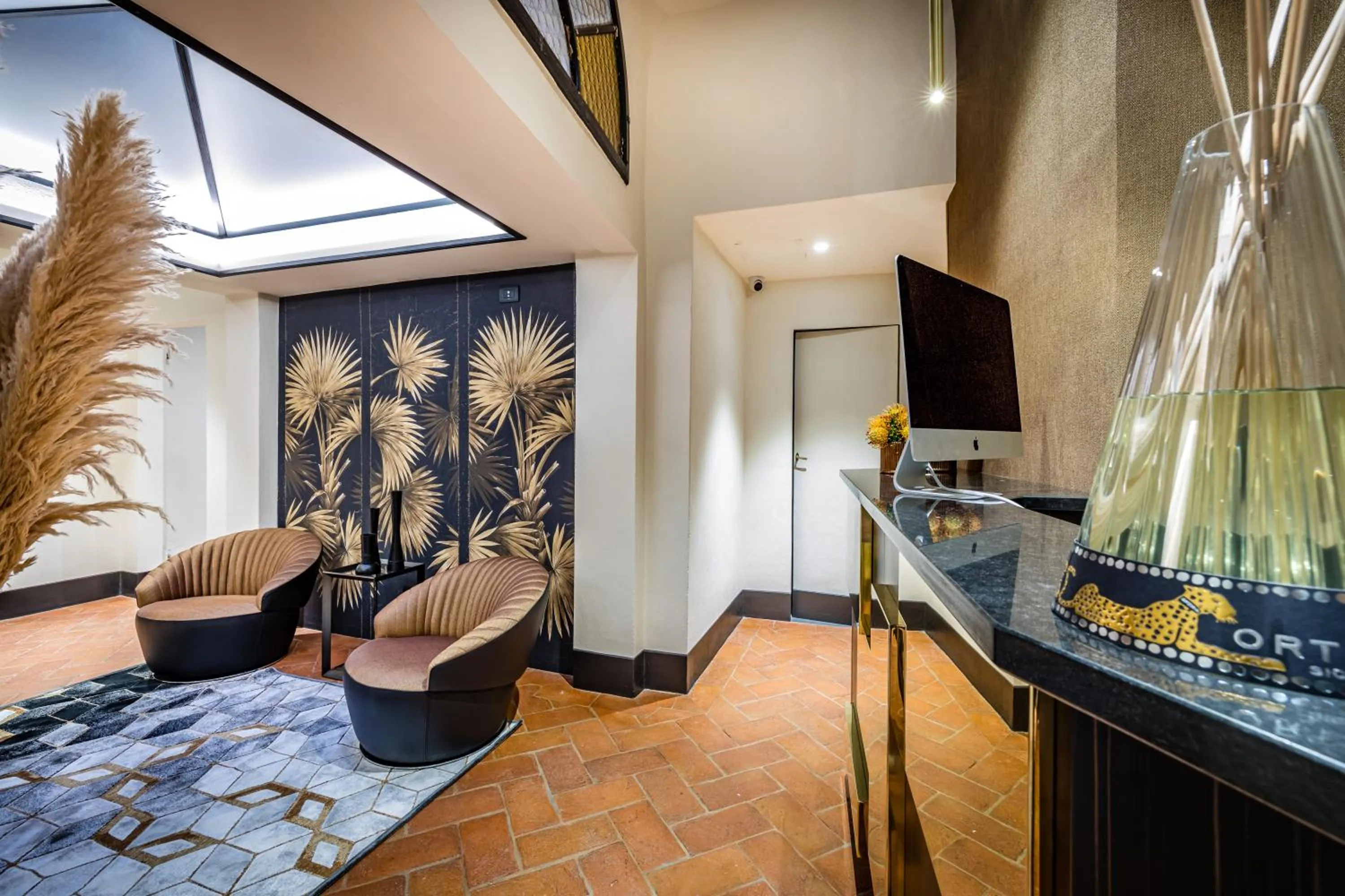 Lobby or reception, Bed in Palazzo Bianca Cappello Residenza d'Epoca